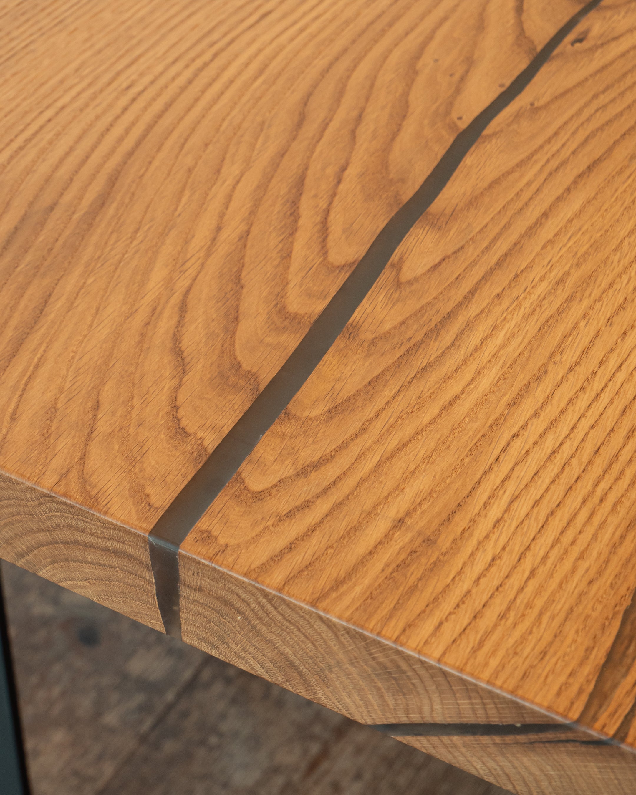 ホワイトオーク 一枚板|幅227cm|No.0001