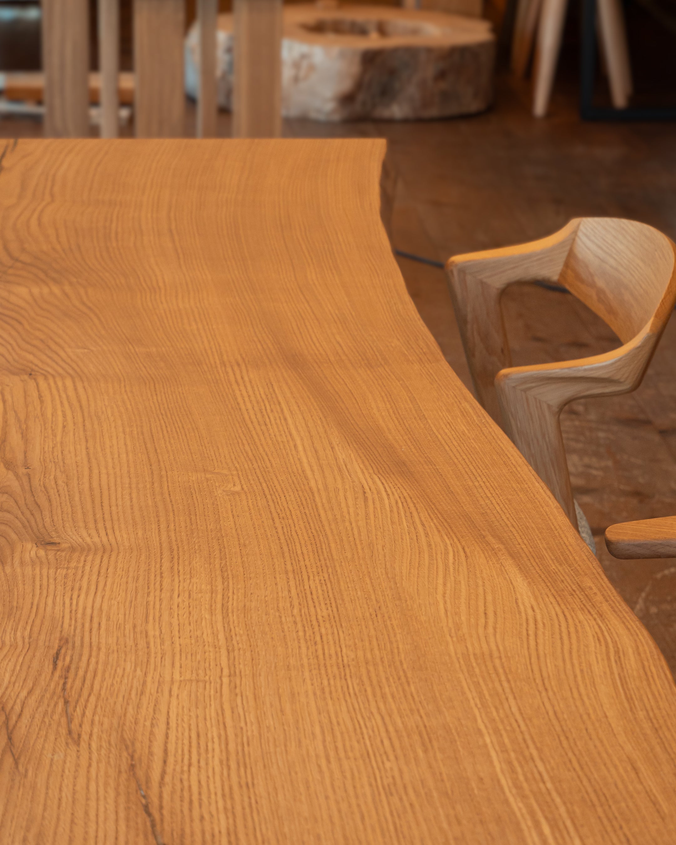 一枚板 |ホワイトオーク No.0001