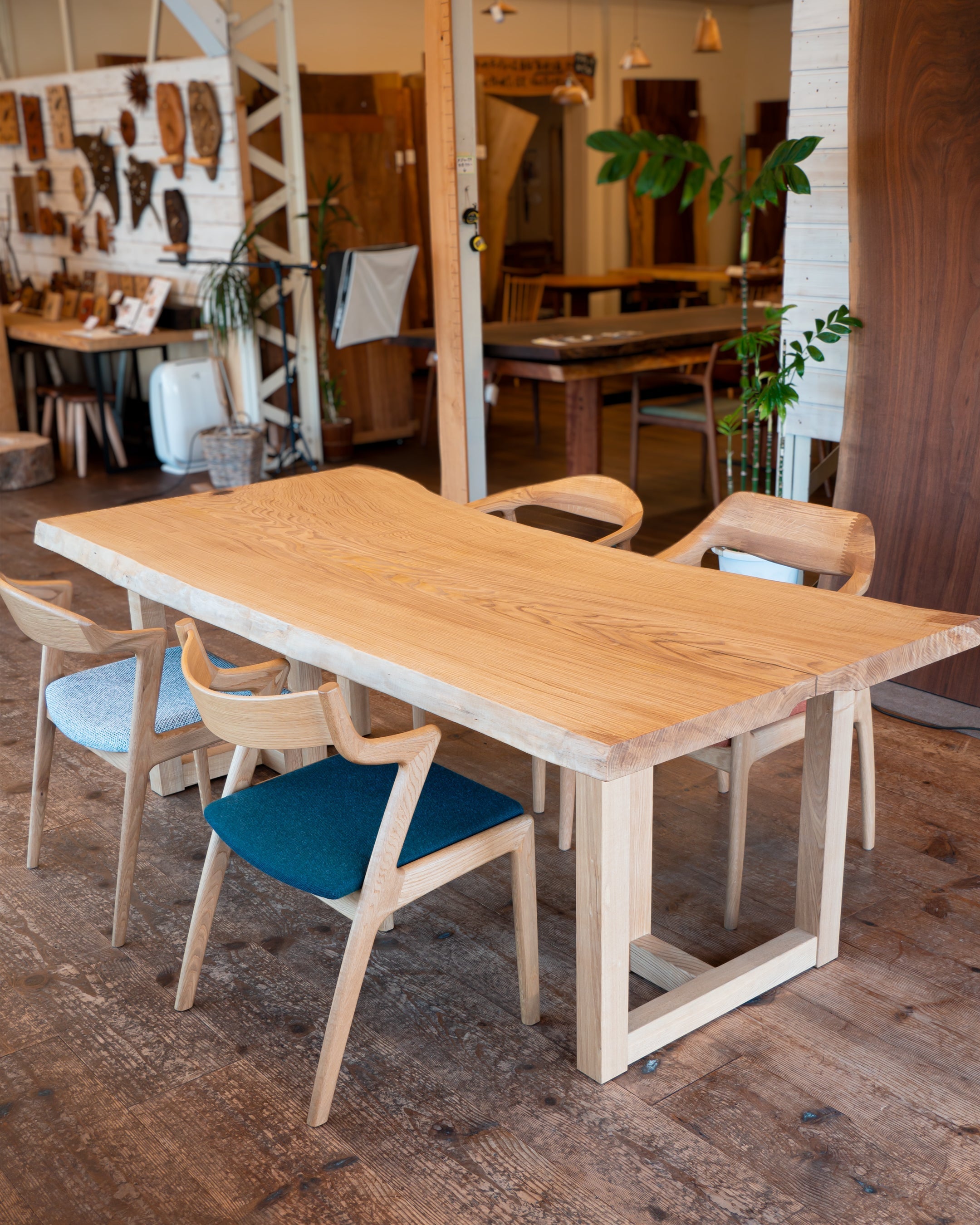 国産栗 一枚板 |幅202cm |No.0003