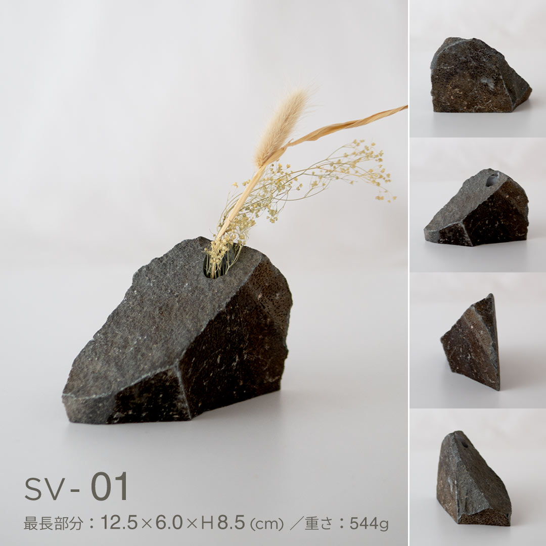 INASE|stone vase(根府川石)