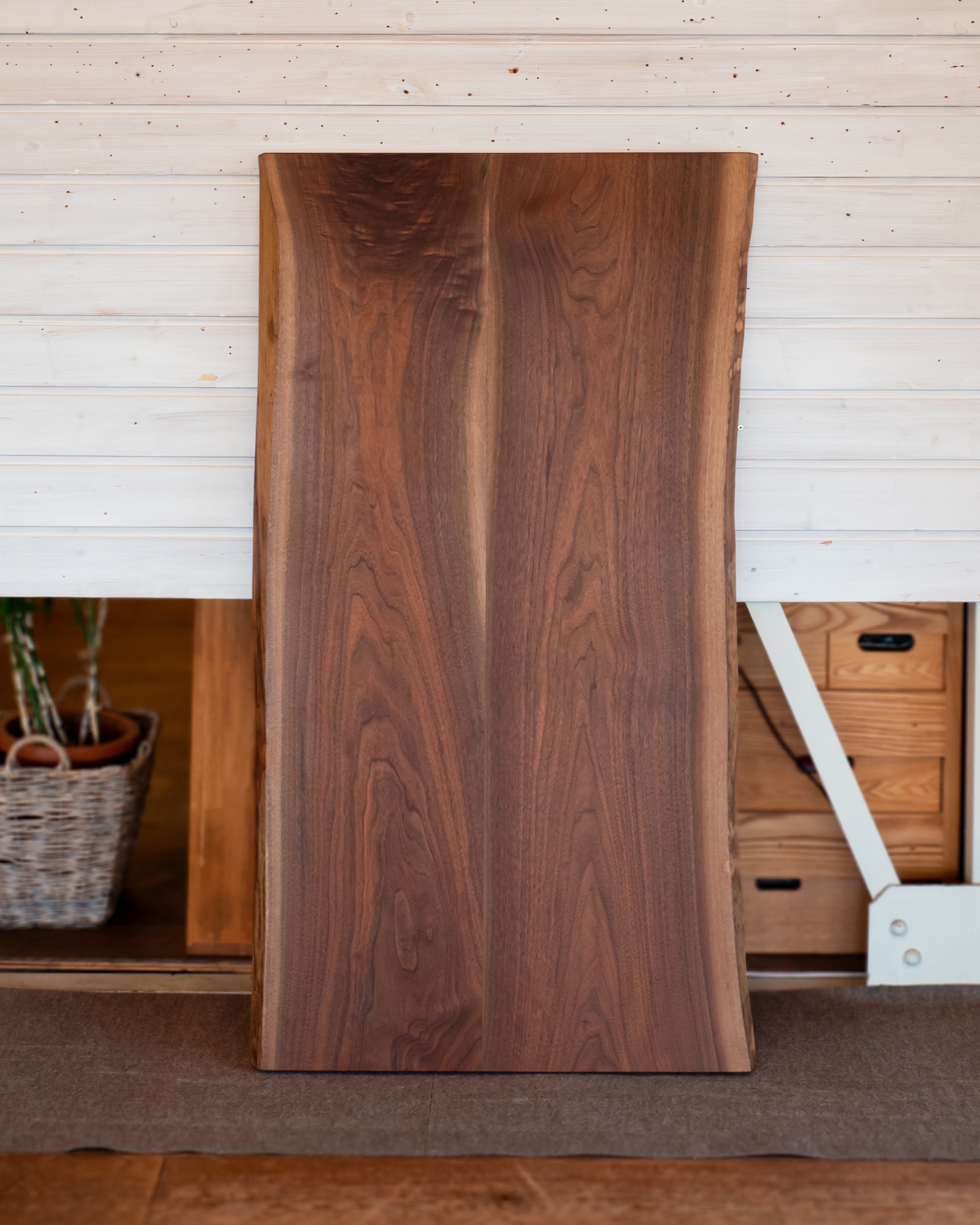 ウォールナット 二枚接ぎ | 幅135cm | No.0018