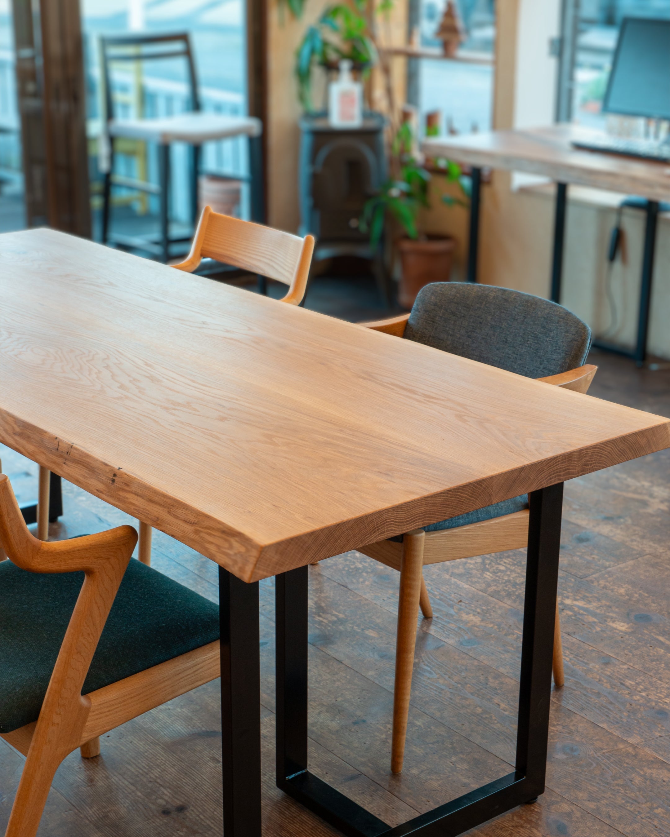 ホワイトオーク 二枚接ぎ|幅190cm|No.0017