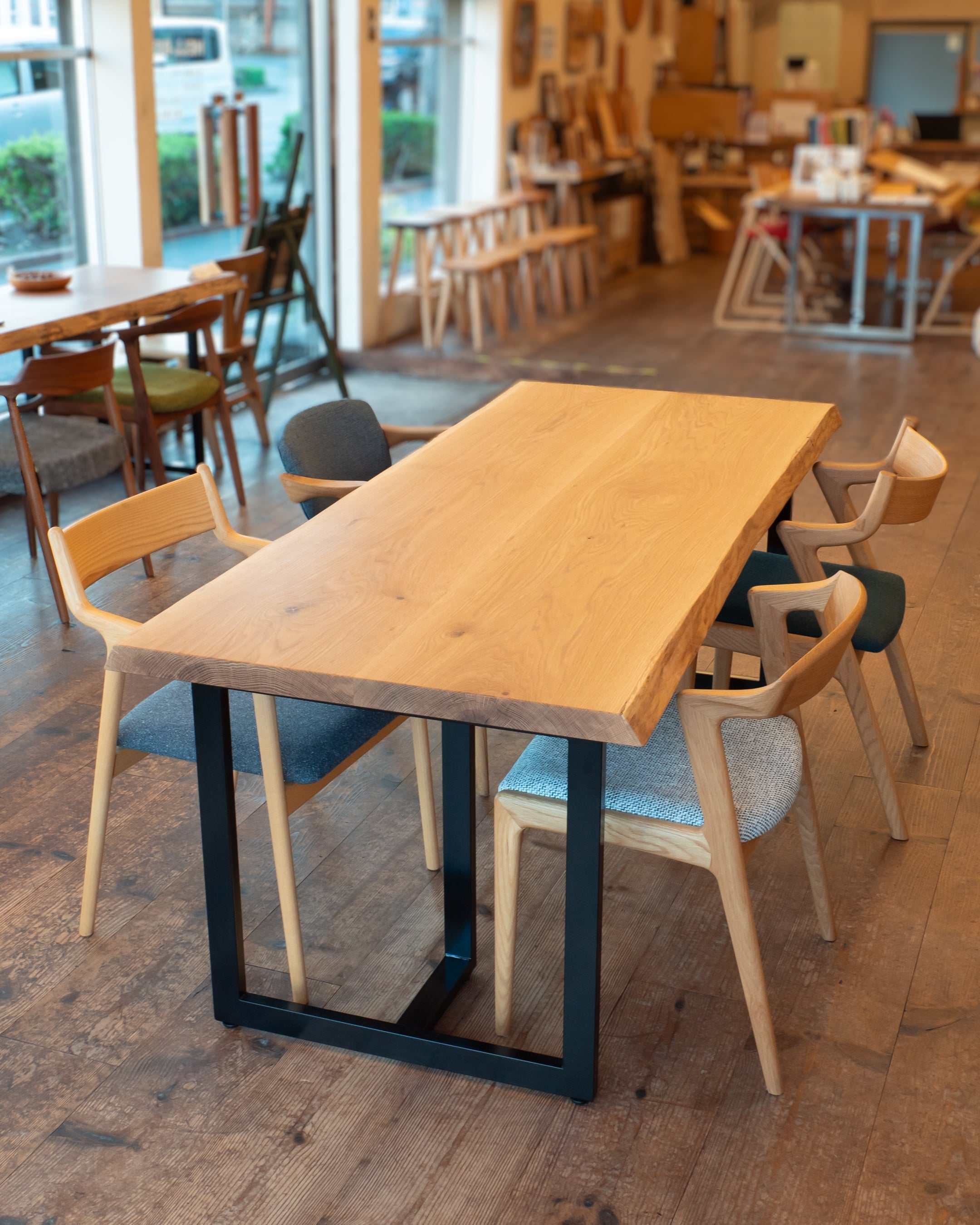 ホワイトオーク 二枚接ぎ|幅190cm|No.0017