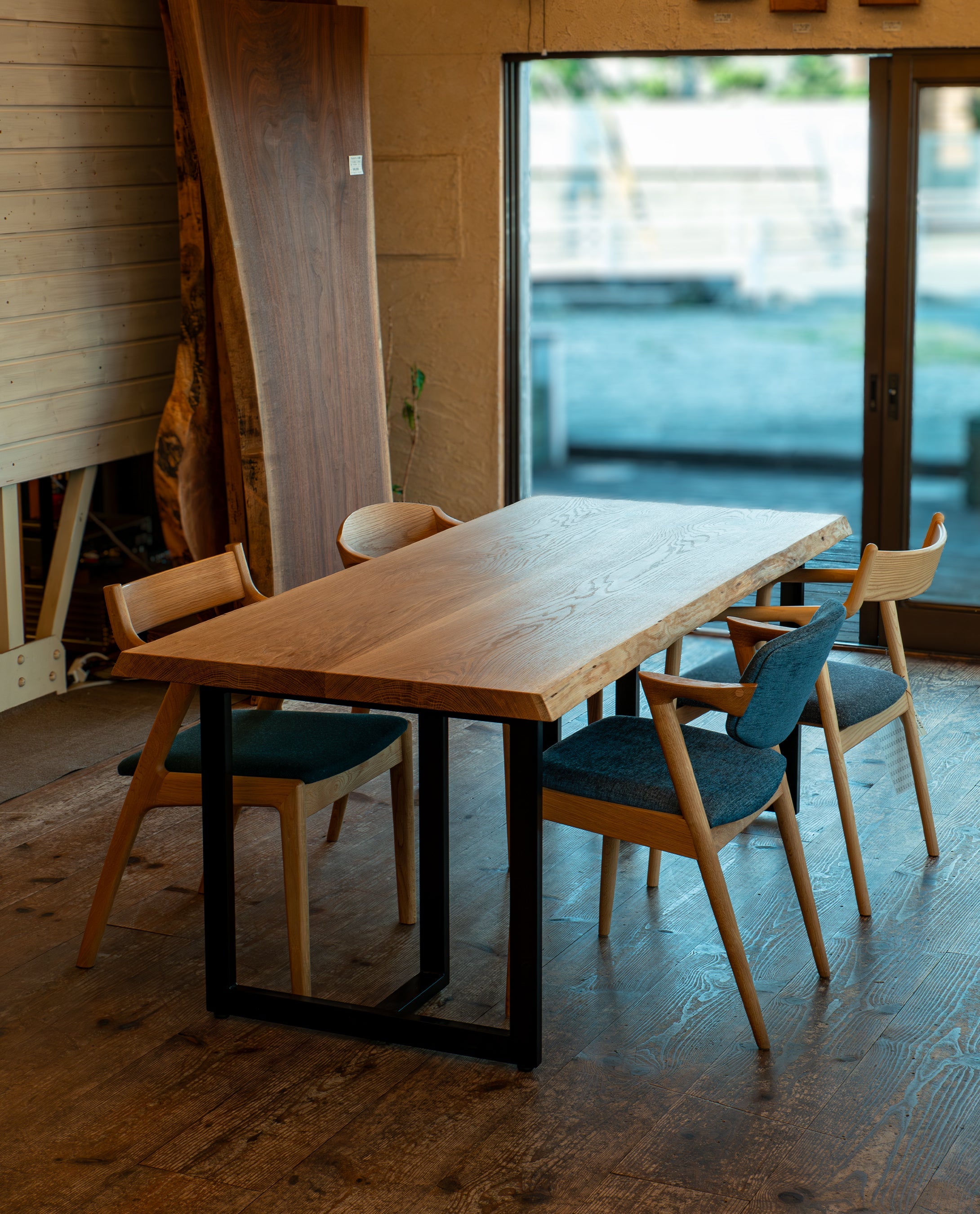 ホワイトオーク 二枚接ぎ|幅190cm|No.0017