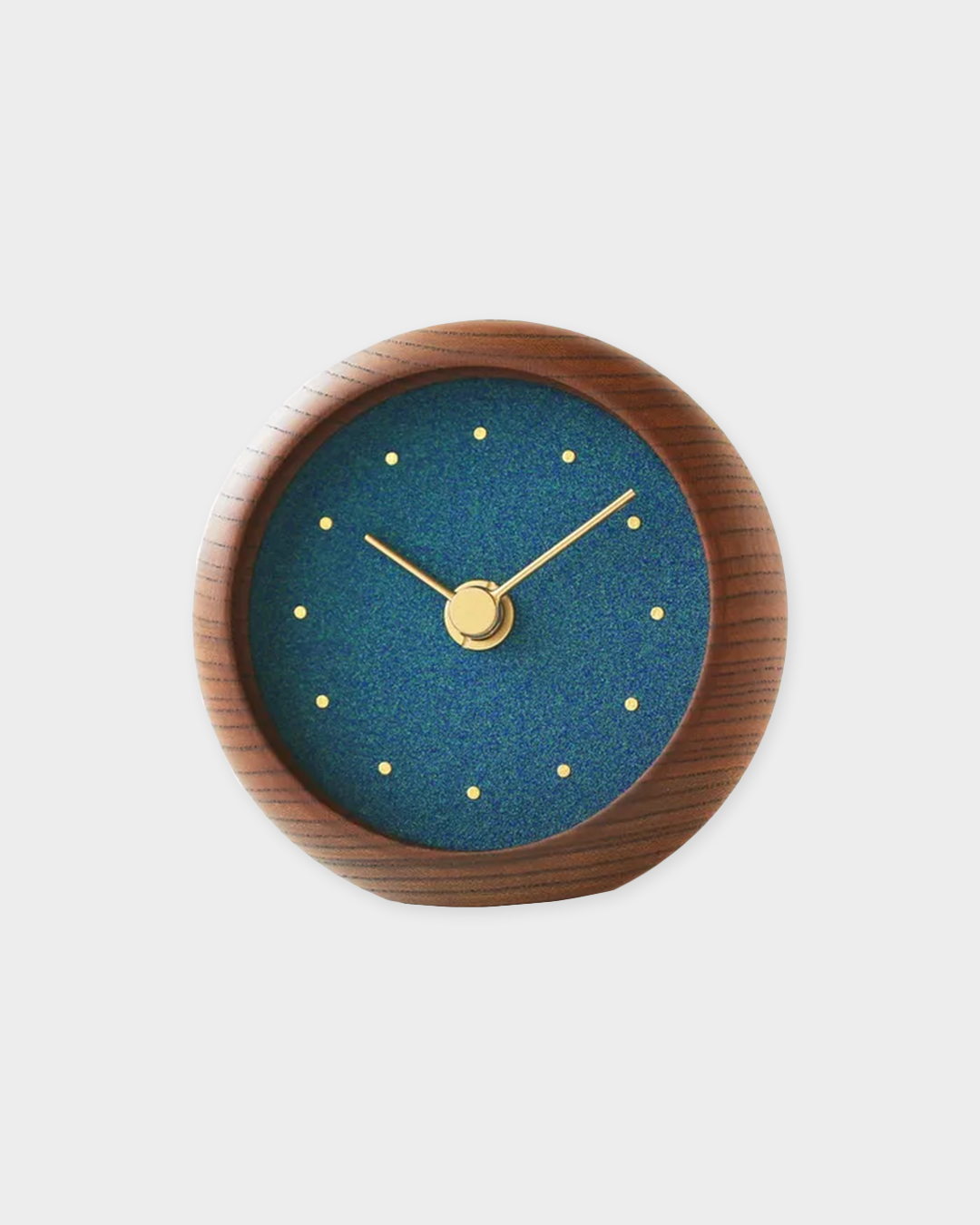 木の時計 | はなもっこ 置時計 群緑(ぐんろく)|11-5