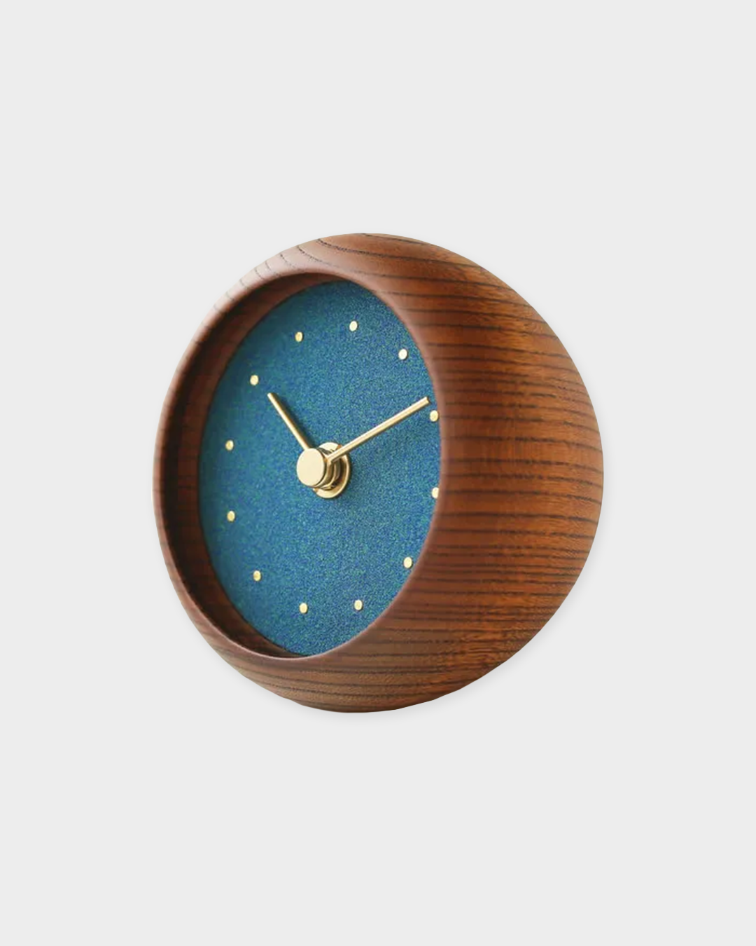 木の時計 | はなもっこ 置時計 群緑(ぐんろく)|11-5