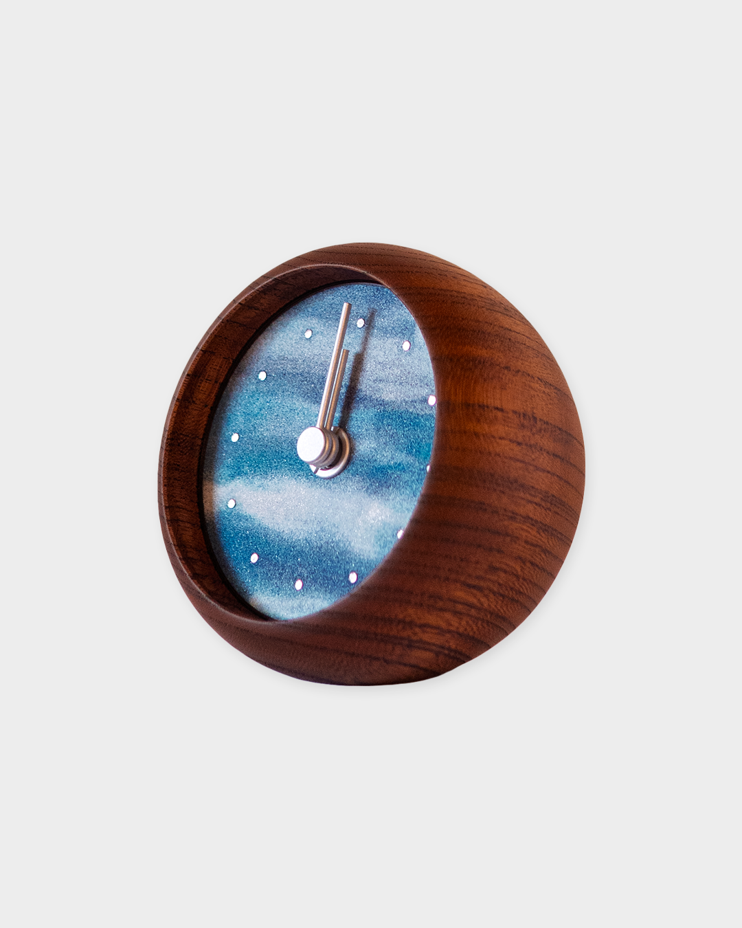 木の時計 | はなもっこ 置時計 彩霞|11-6