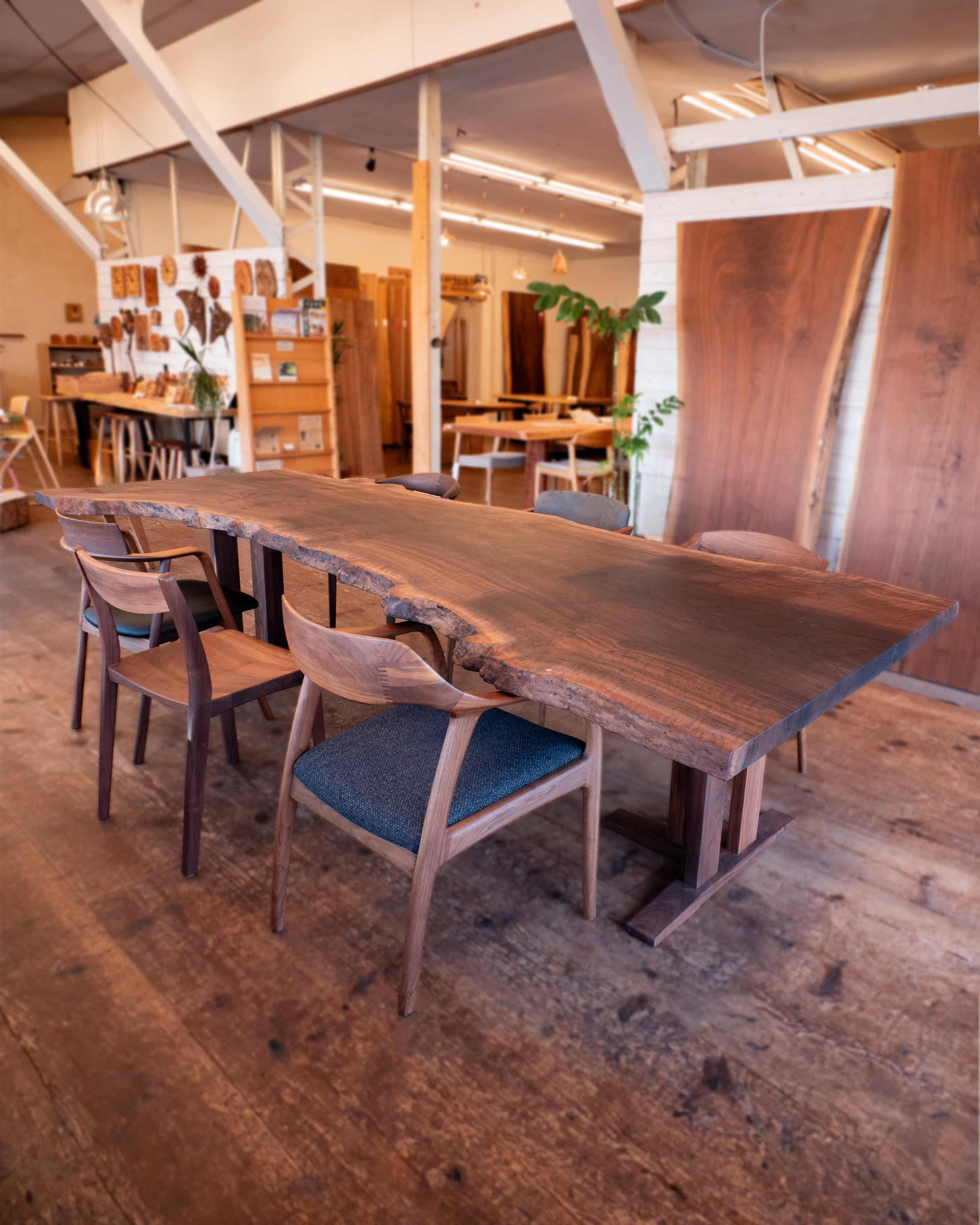 クラロウォールナット 一枚板 |幅298cm |No.0019