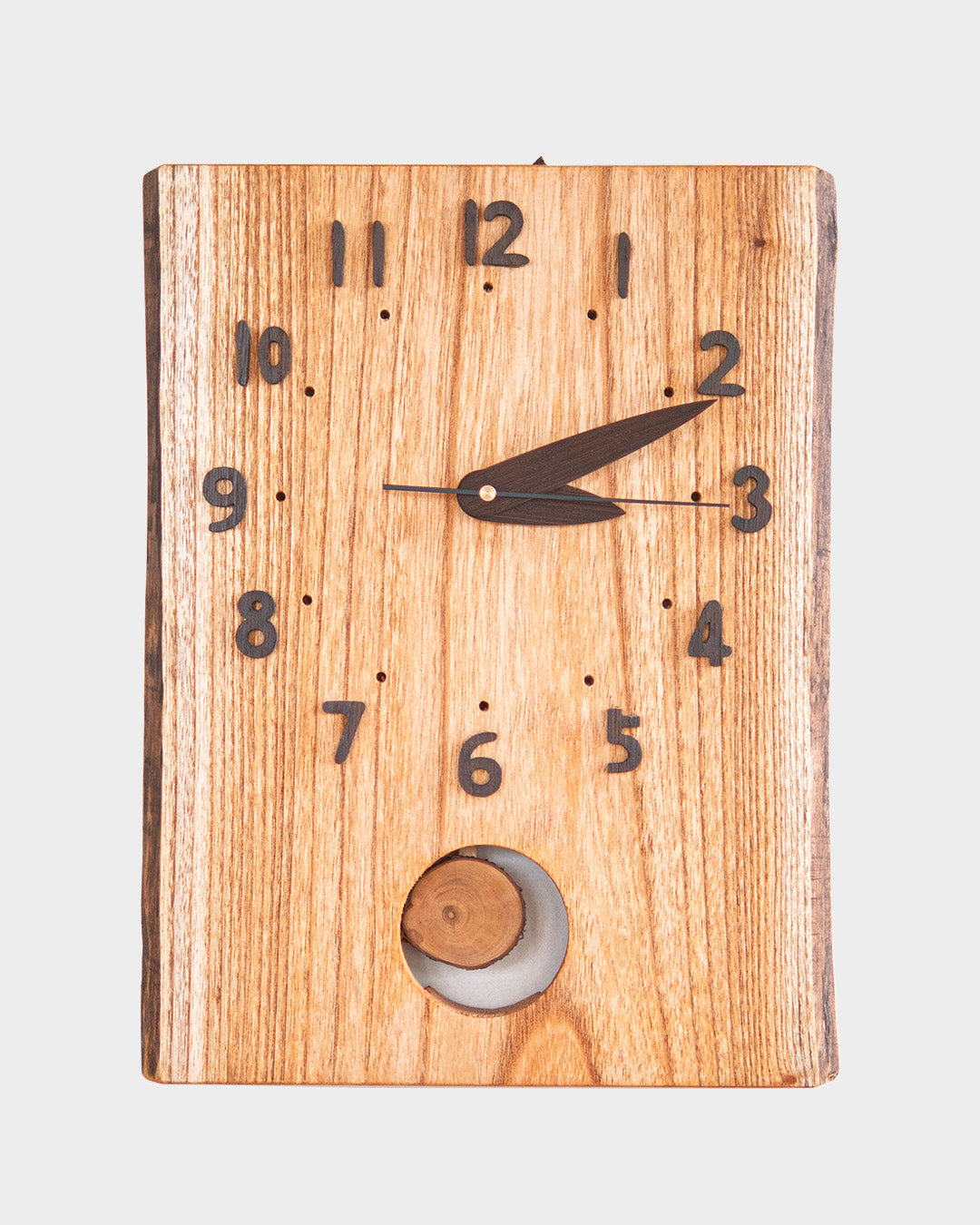 木の時計展 | センダン振り子時計 | 25-10