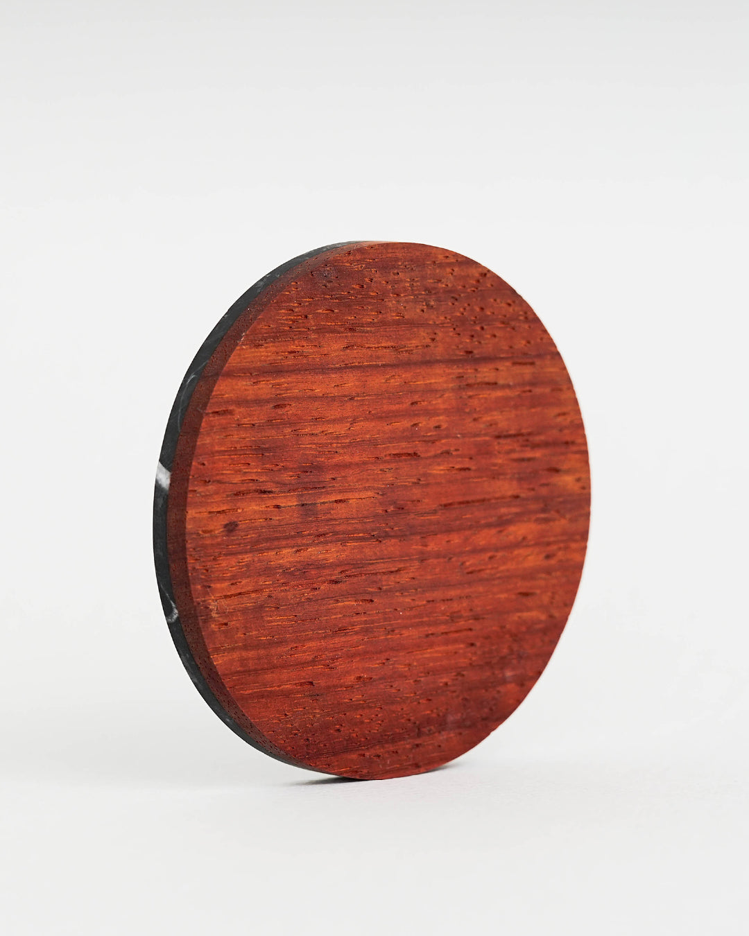 #color_Black×Red 天然黒大理石×ブビンガ