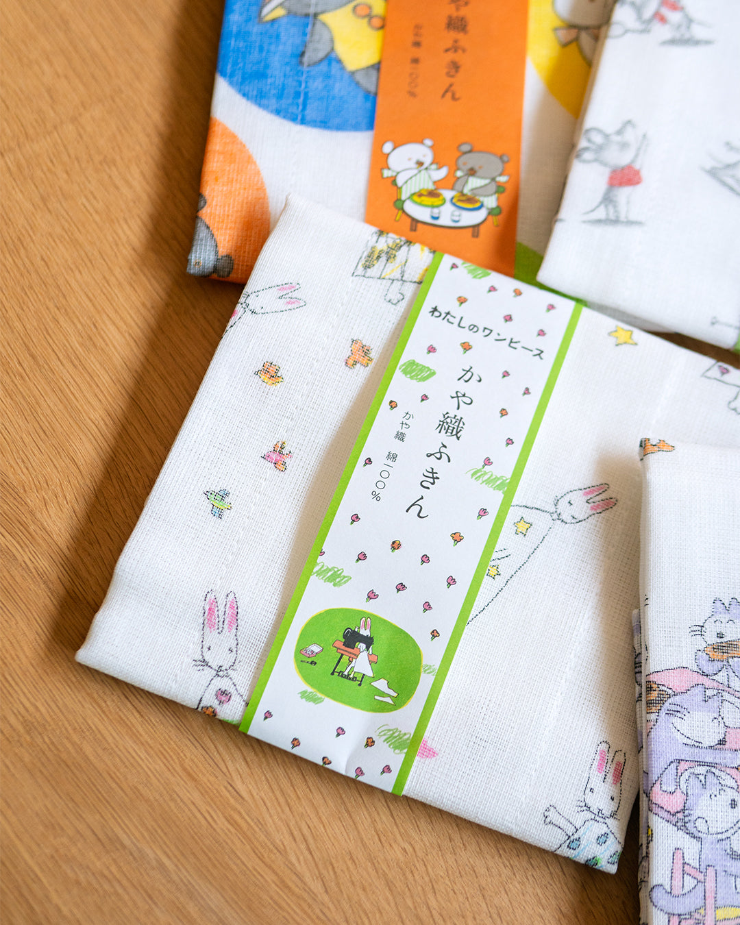 中川政七商店 | 絵本のかや織ふきん