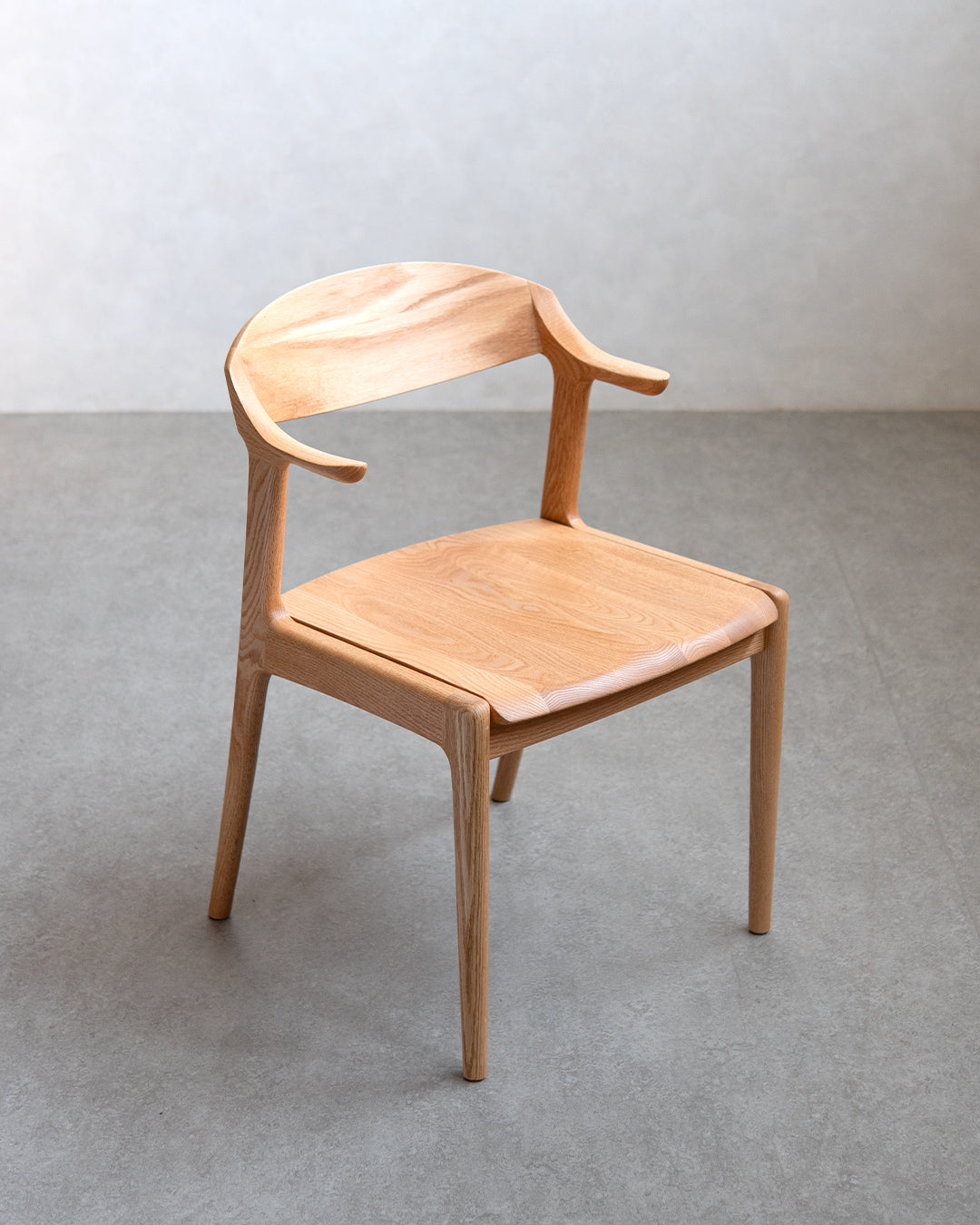 ナガノインテリア | DC354 ARM CHAIR(板座) - レッドオーク