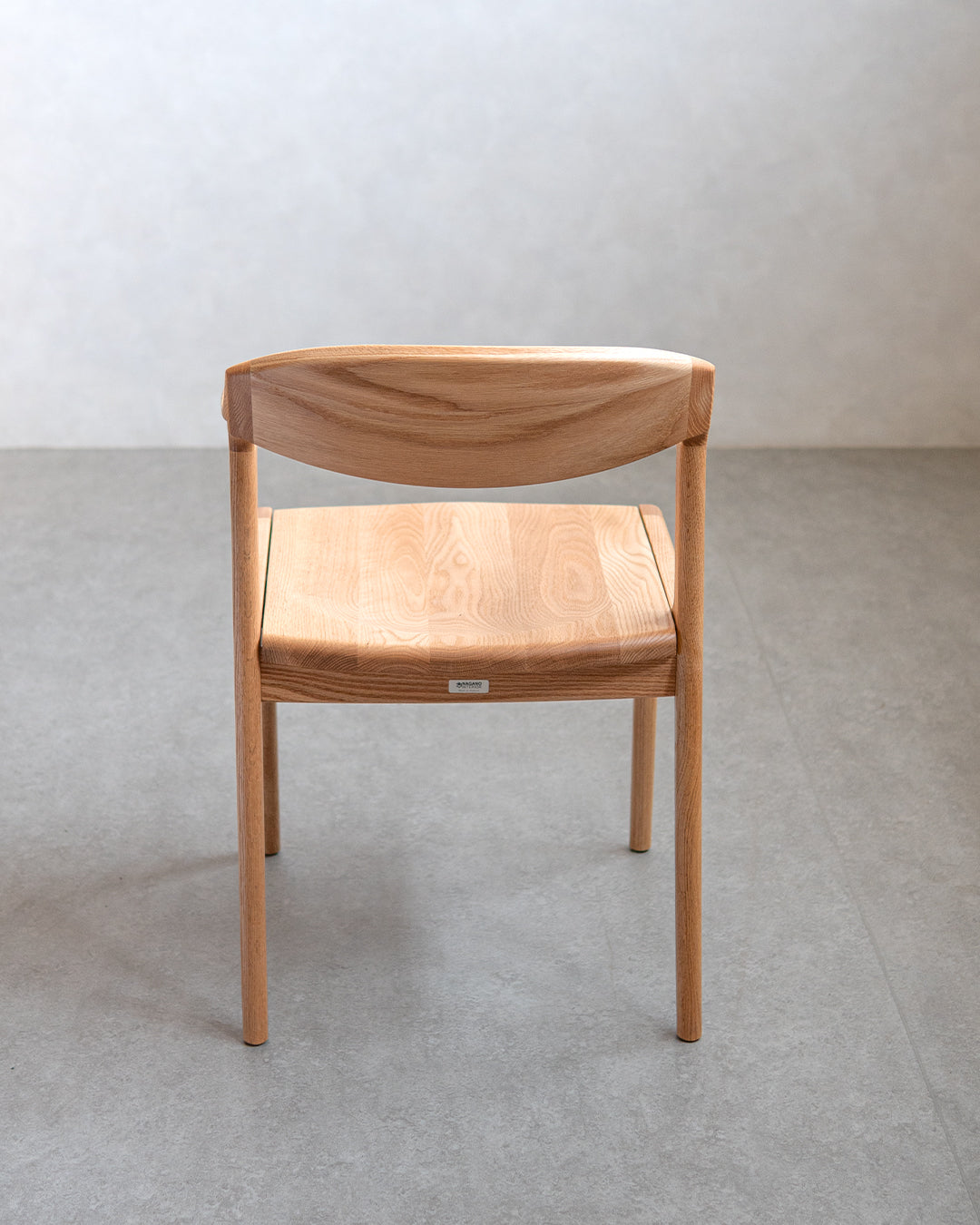 ナガノインテリア | DC354 ARM CHAIR(板座) - レッドオーク