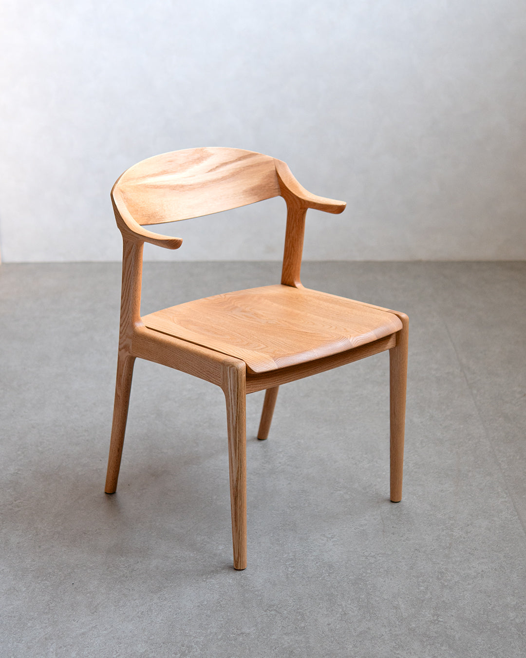 ナガノインテリア | DC354 ARM CHAIR(板座) - レッドオーク