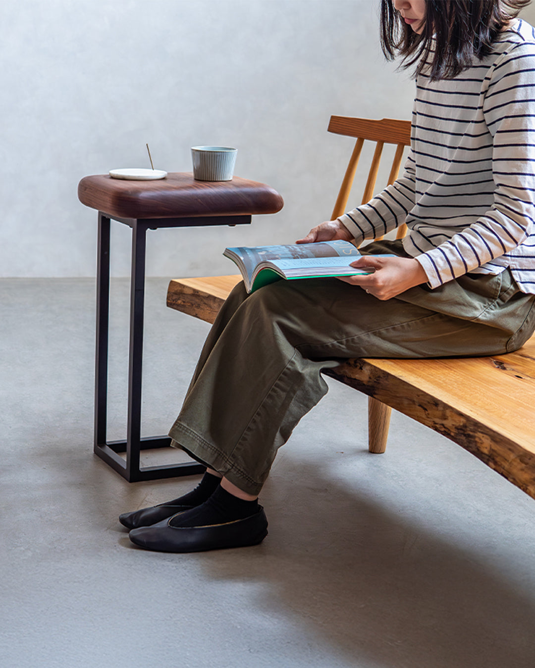 ふっくらサイドテーブル