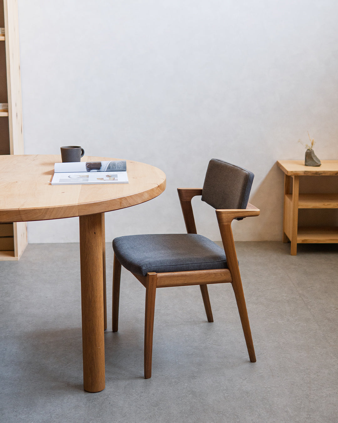 冨士ファニチア | Koti アームレスチェア D03780N