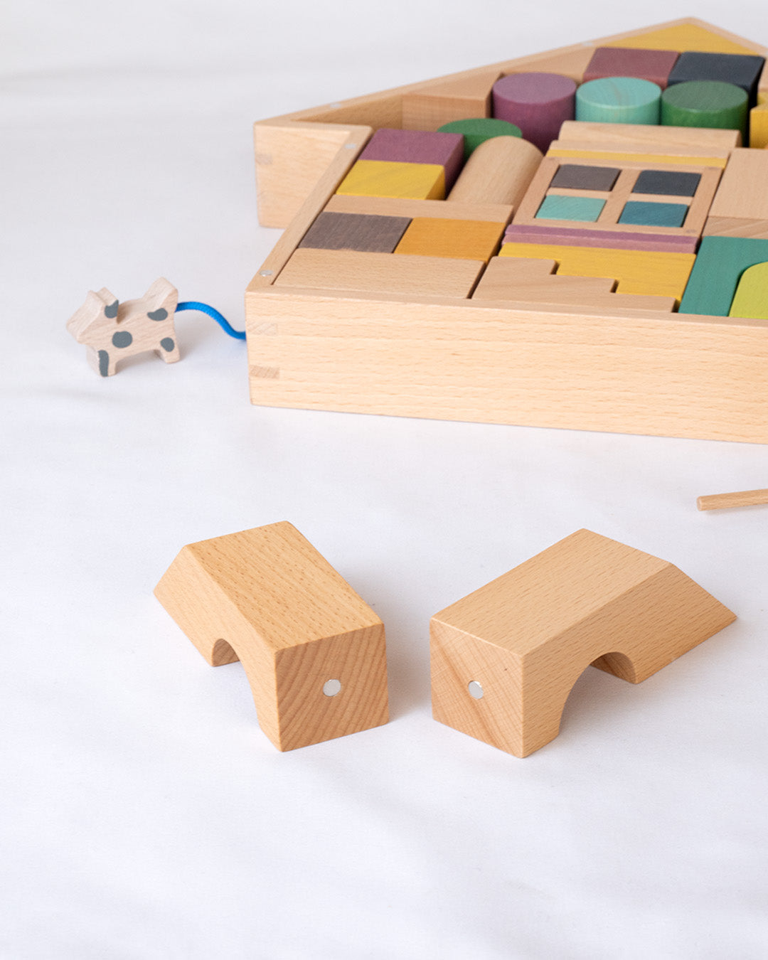 gg* |tsumiki(ツミキ)| 木のおうち積み木セット |2歳~