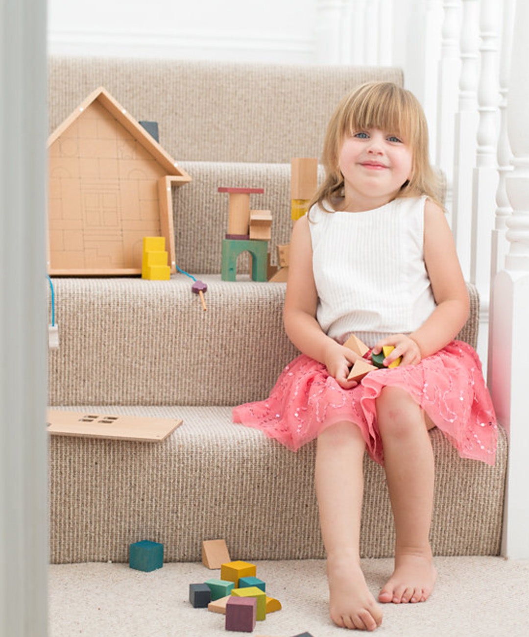 gg* |tsumiki(ツミキ)| 木のおうち積み木セット |2歳~