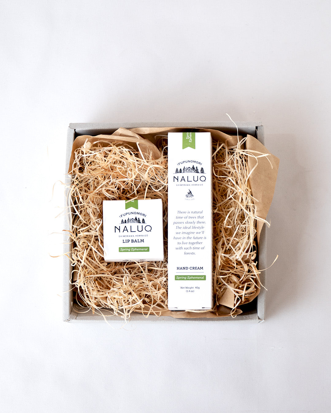<GIFT SET>NALUQ|ハンドクリーム・リップバーム