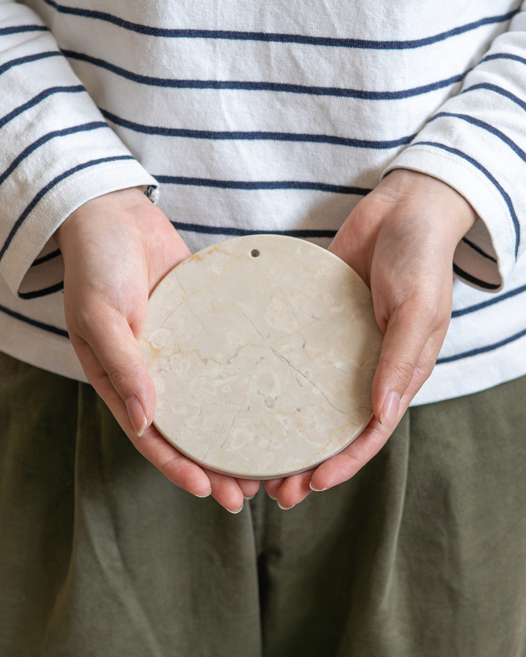 INASE|INCENSE HOLDER - beige ; イタリア産ポテチーノ < tadaima.別注 >