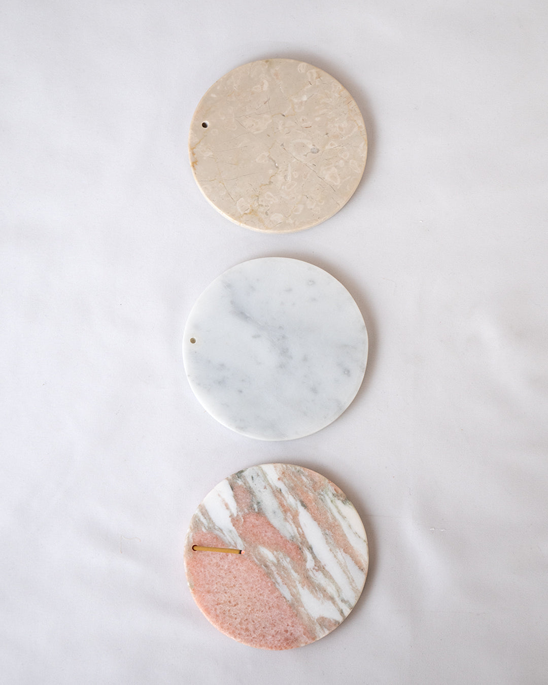 INASE|INCENSE HOLDER - white ; イタリア産ビアンコカララ< tadaima.別注 >