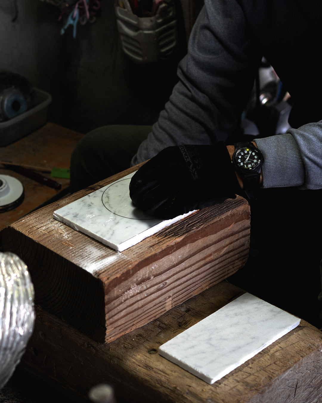 INASE|INCENSE HOLDER - beige ; イタリア産ポテチーノ < tadaima.別注 >