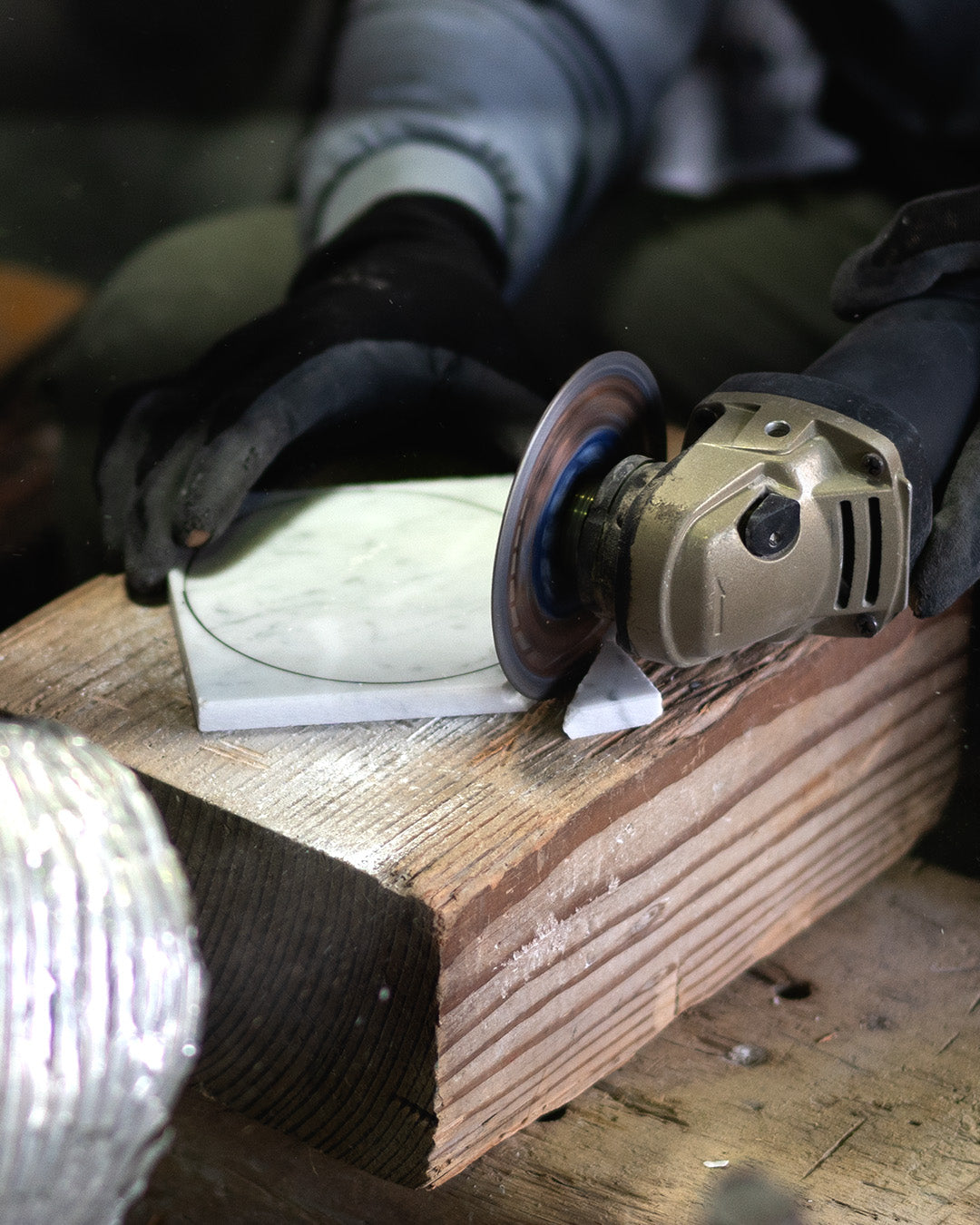 INASE|INCENSE HOLDER - white ; イタリア産ビアンコカララ< tadaima.別注 >