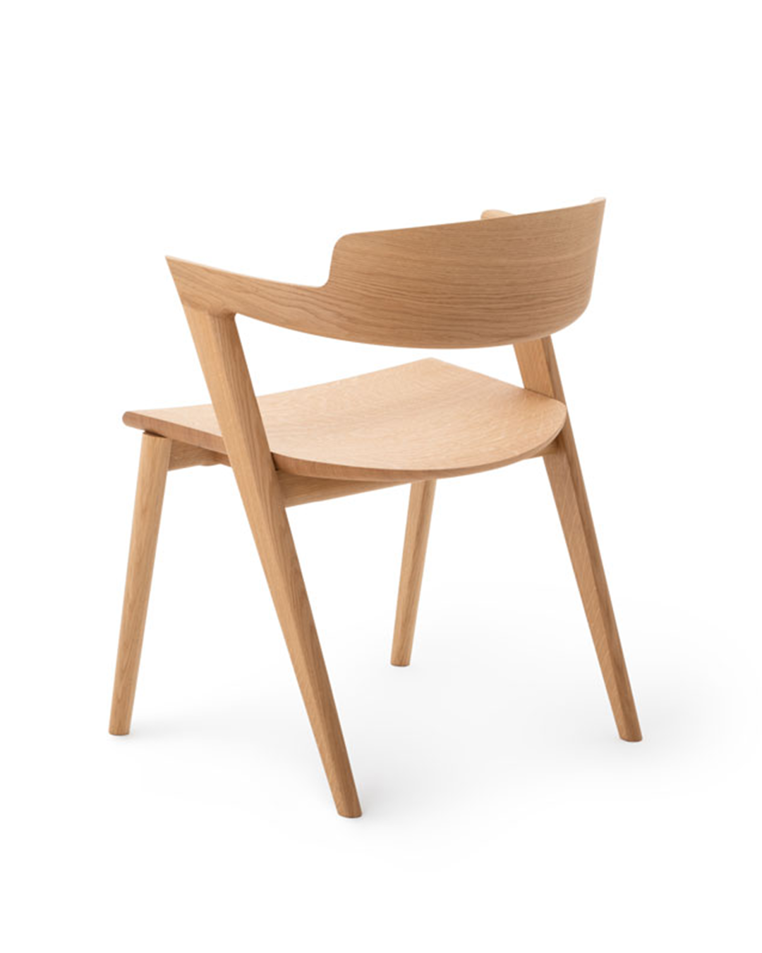 イストク | VIOLA チェア セミアーム - ウォールナット