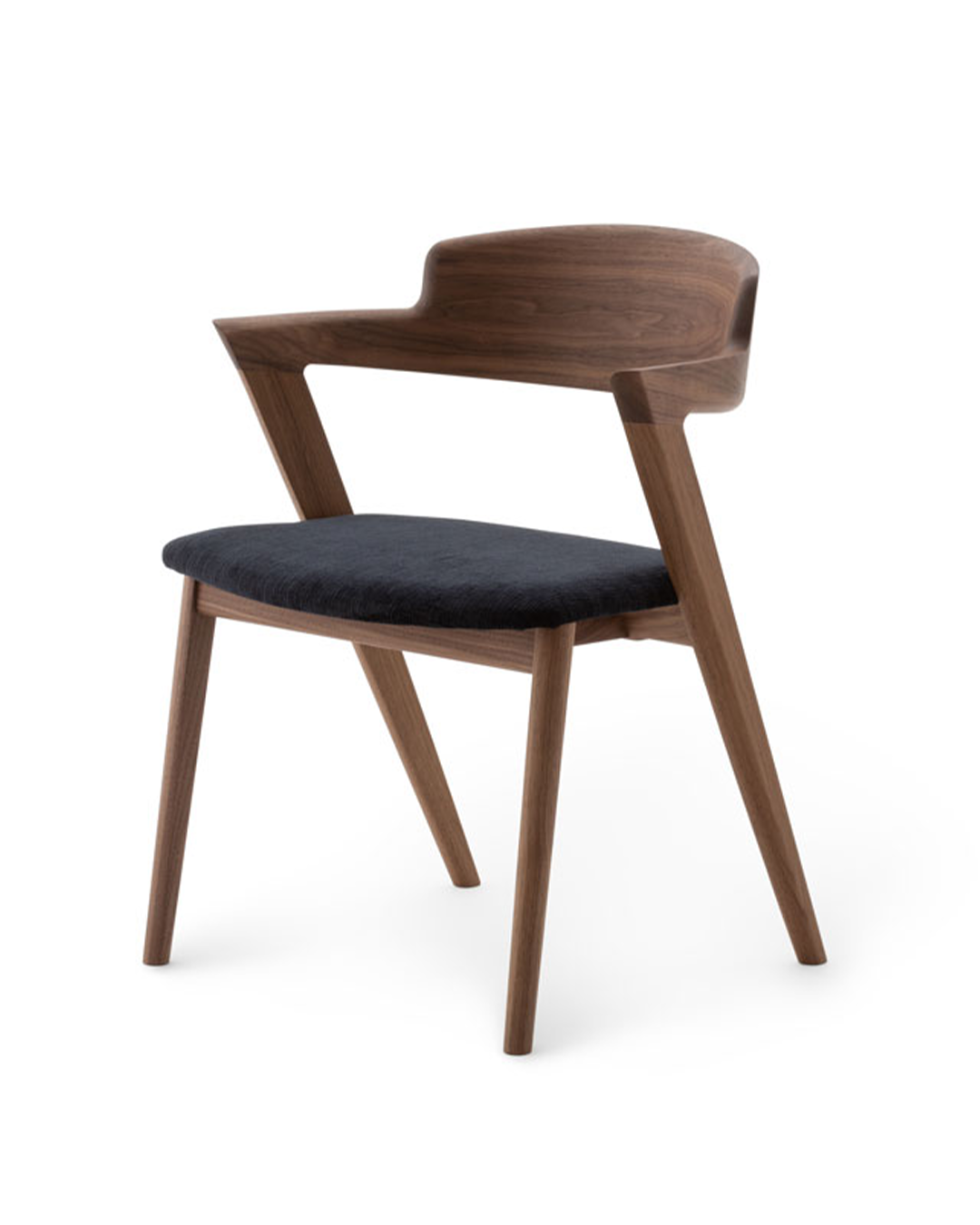 イストク | VIOLA チェア セミアーム - ウォールナット