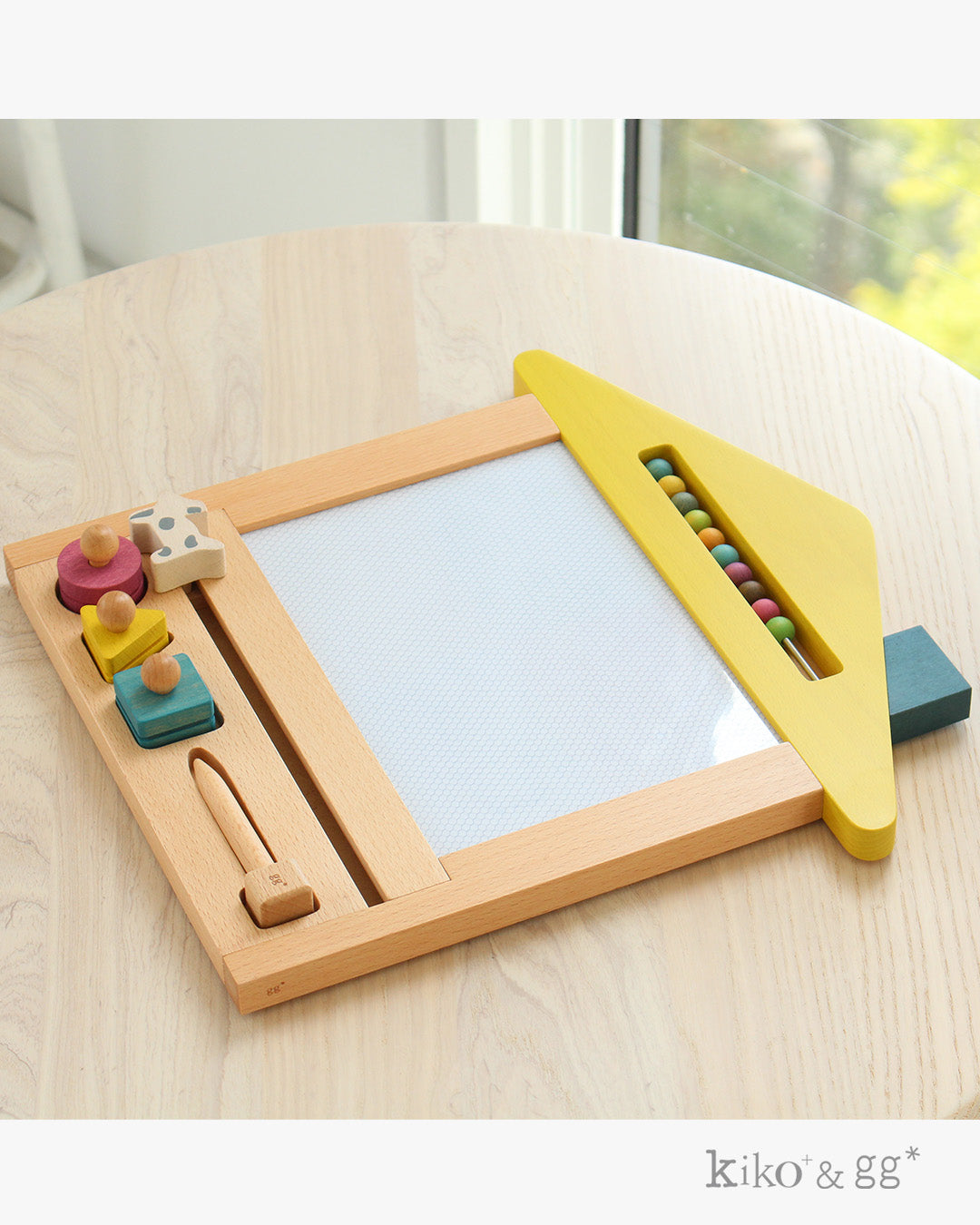 gg* |oekaki house dog(オエカキハウス)| 木のお絵かきボード|2歳~