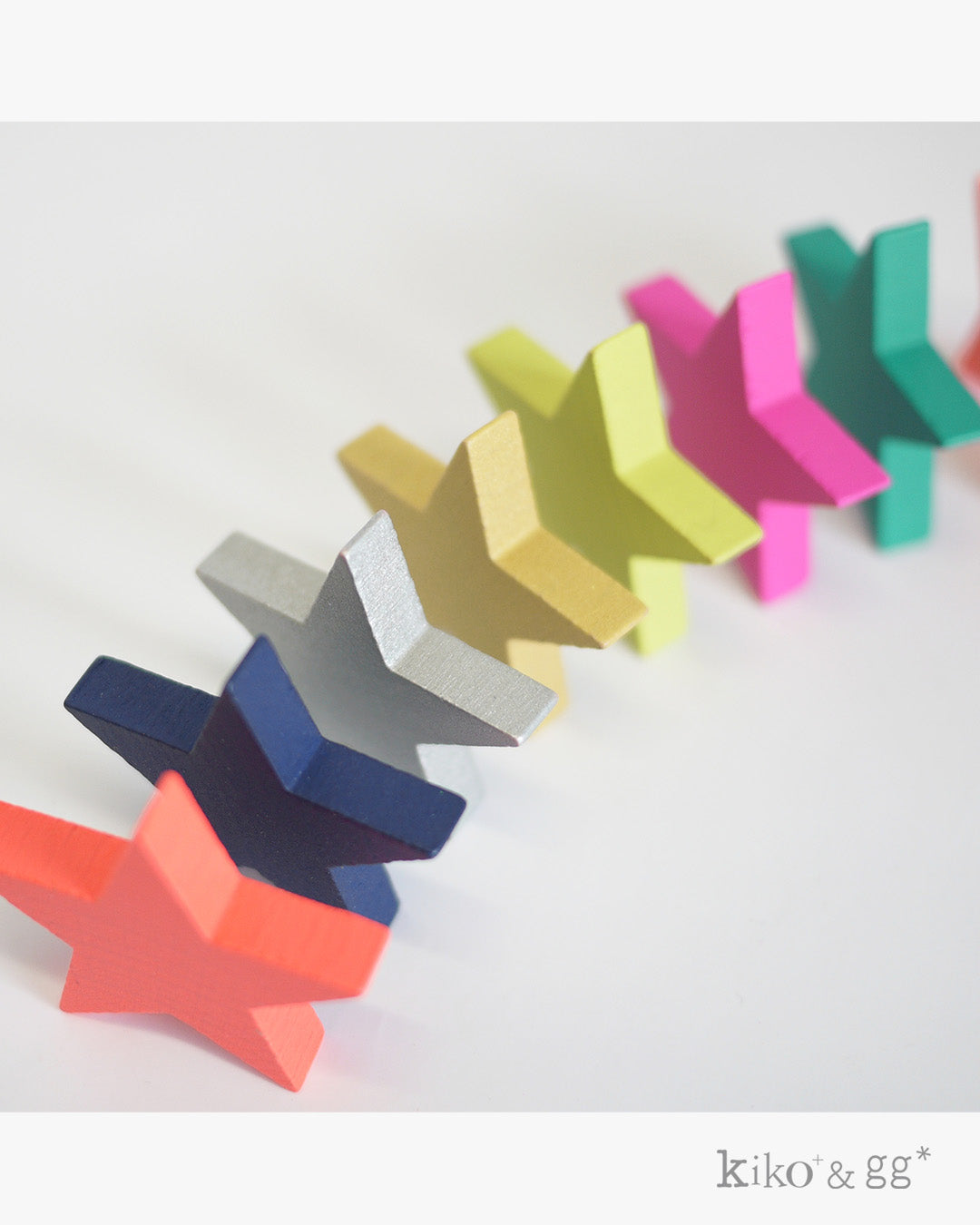 kiko+ | tanabata(タナバタ)| 木製ドミノ100ピース|3歳~