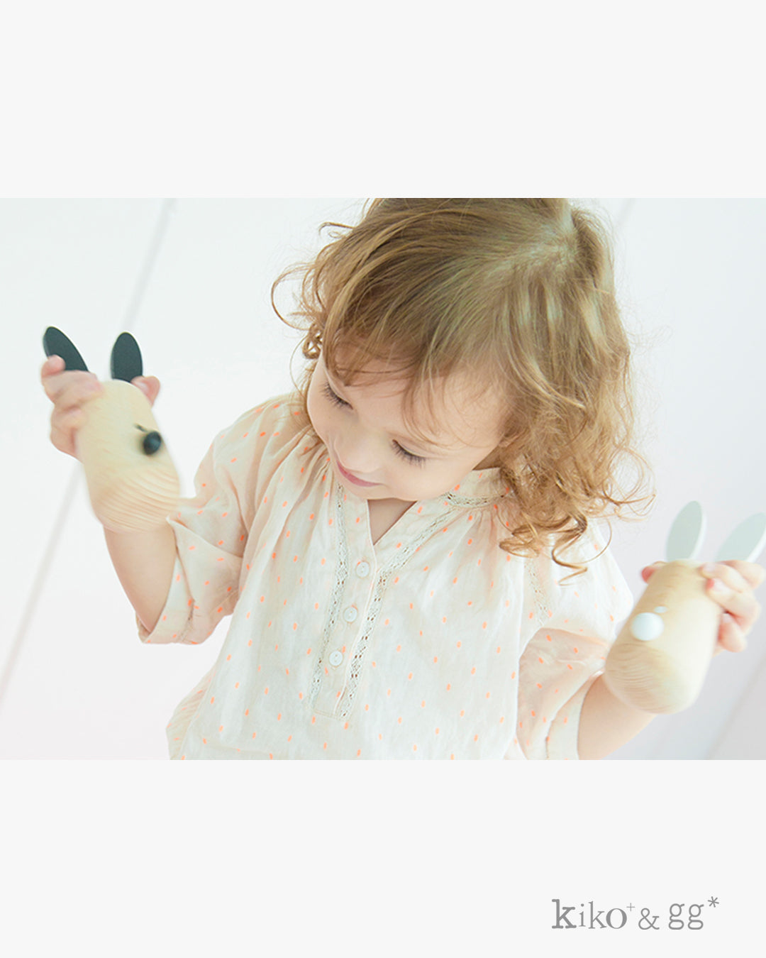 kiko+ |usagi(ウサギ)| ゆらゆら木製ラトル|0歳~