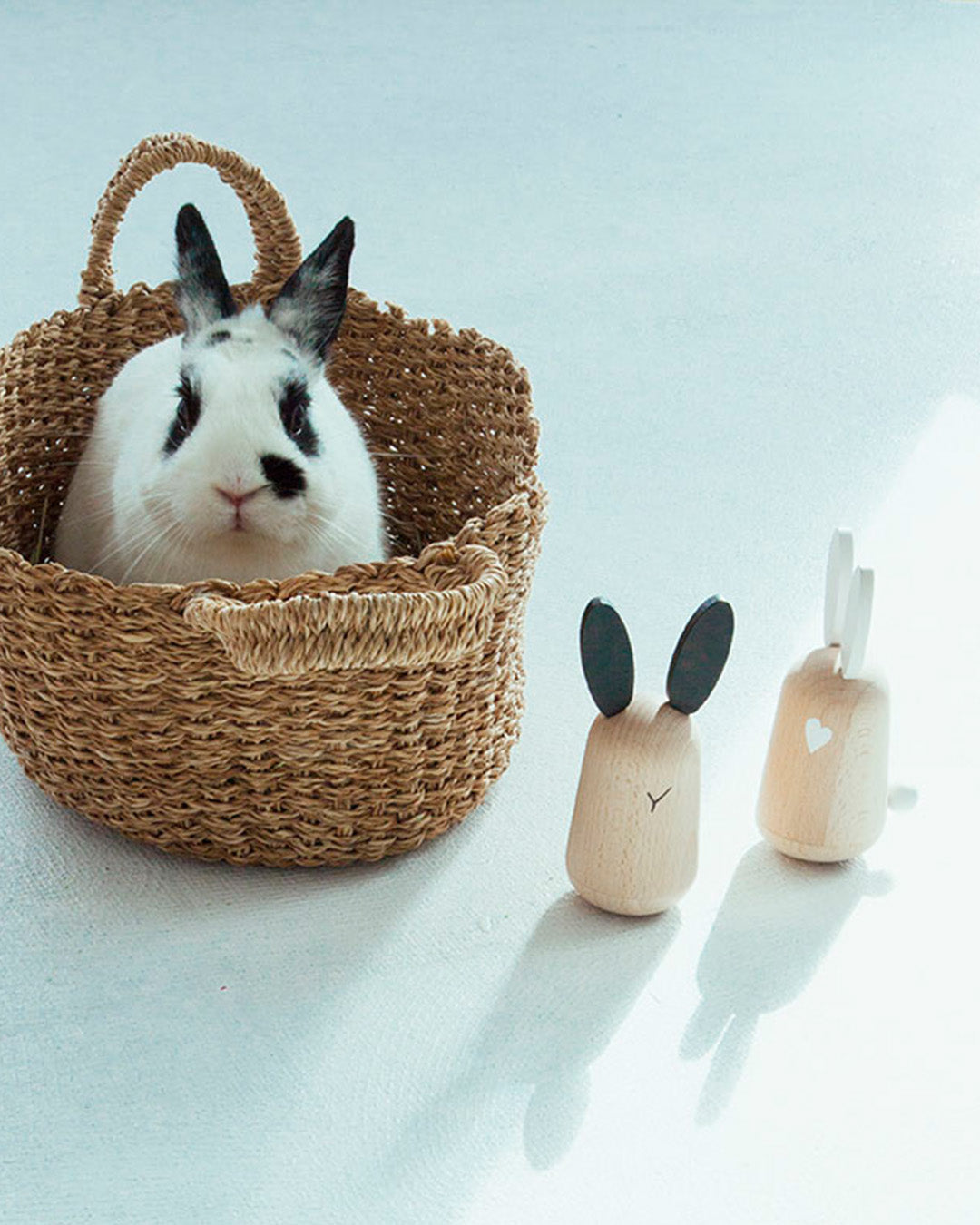 kiko+ |usagi(ウサギ)| ゆらゆら木製ラトル|0歳~