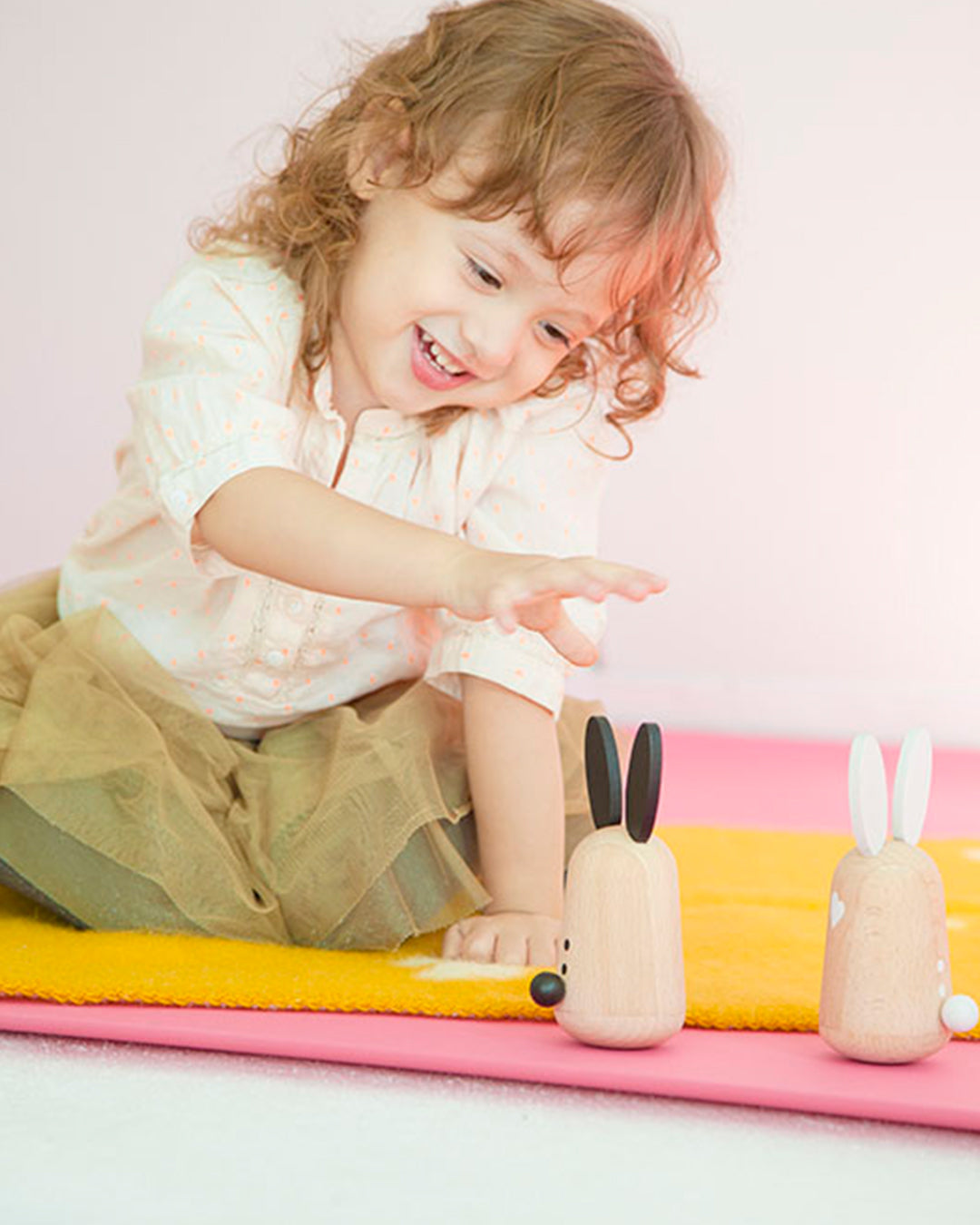 kiko+ |usagi(ウサギ)| ゆらゆら木製ラトル|0歳~