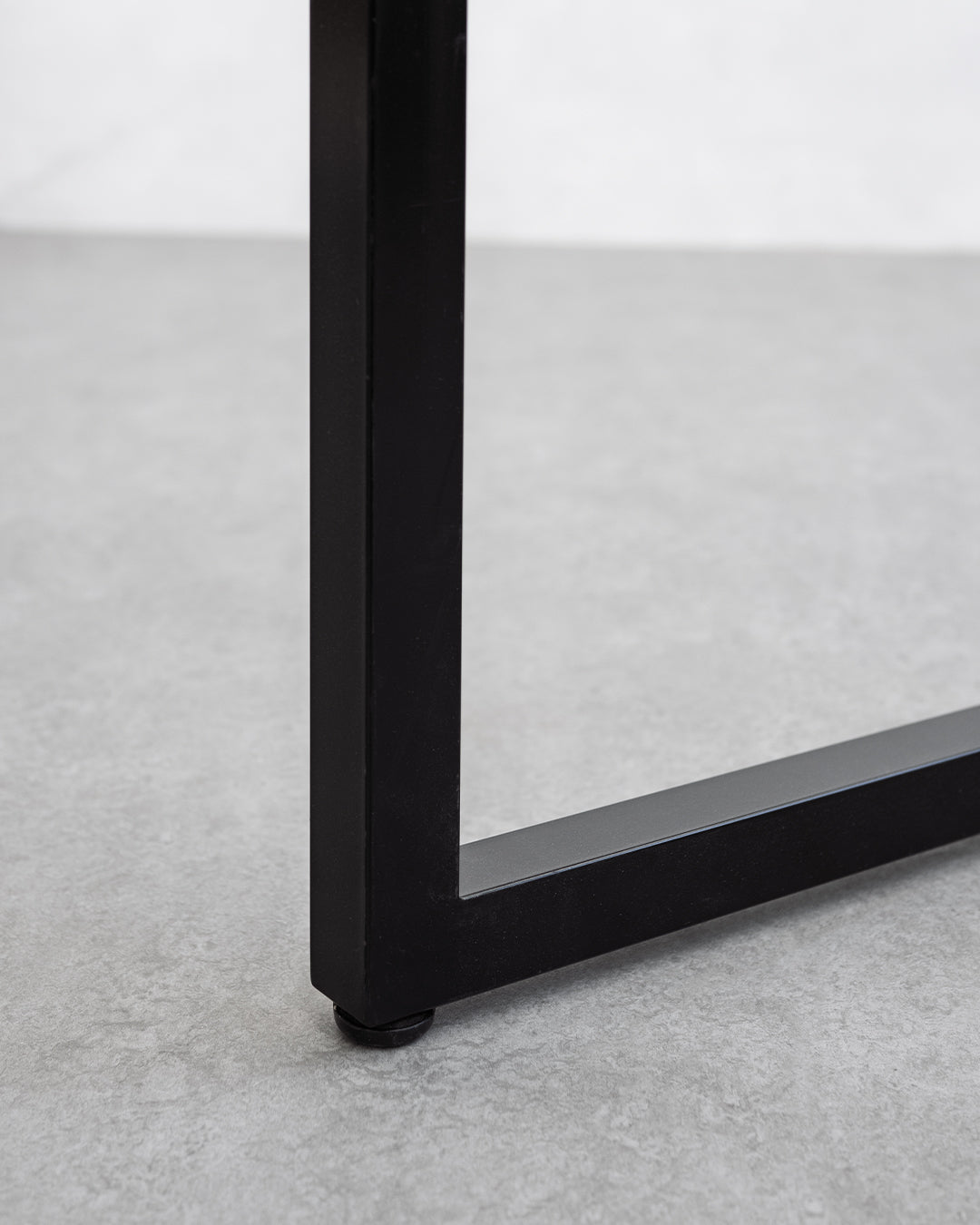 テーブル脚 | 国産スチール脚 L字脚 ブラック 2脚セット