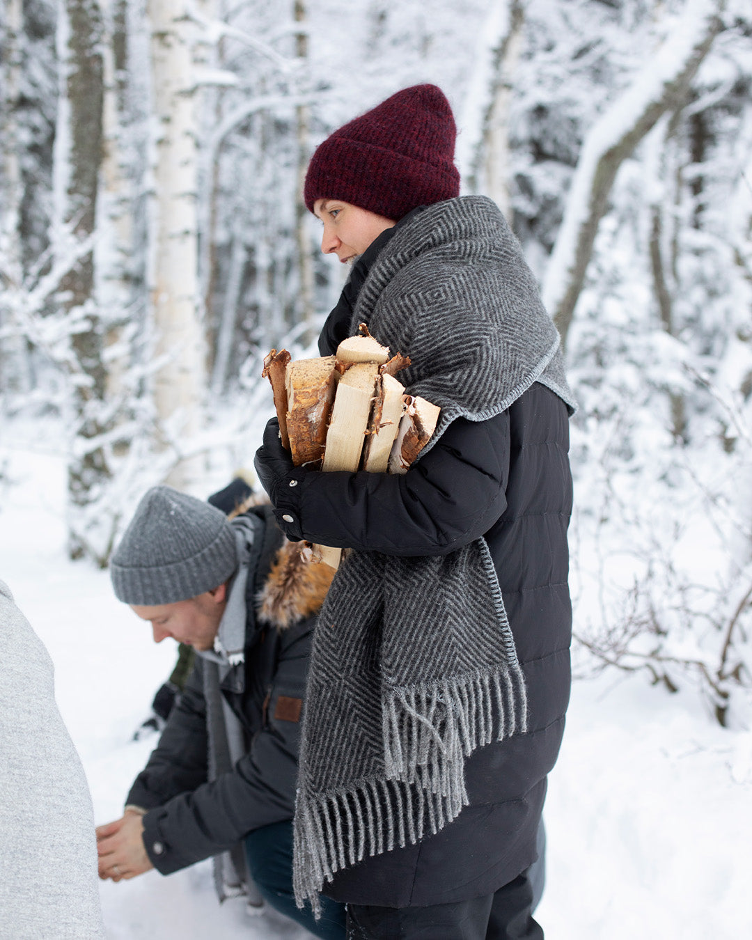 LAPUAN KANKURIT | MARIA ポケットショール