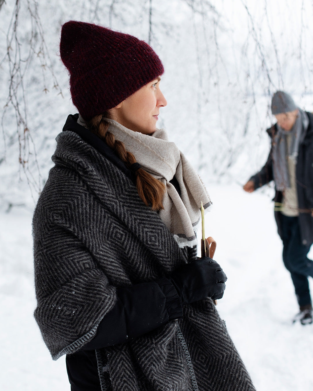 LAPUAN KANKURIT | MARIA ポケットショール