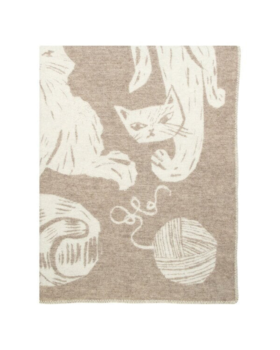 LAPUAN KANKURIT | KISSANPÄIVÄT ウールブランケット(90x130cm)