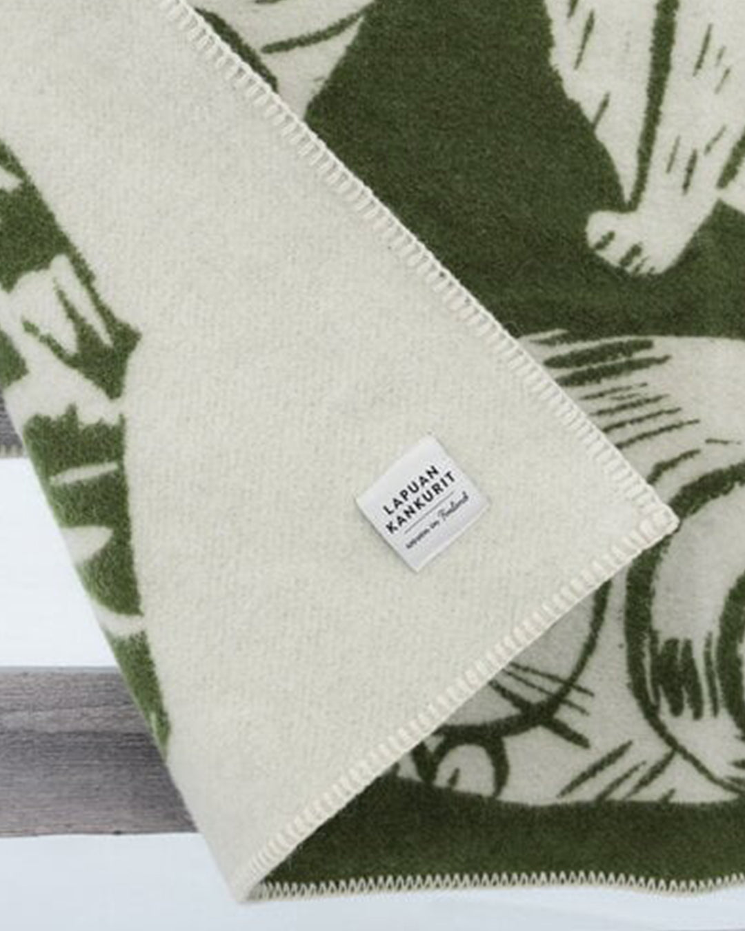 LAPUAN KANKURIT | KISSANPÄIVÄT ウールブランケット(90x130cm)