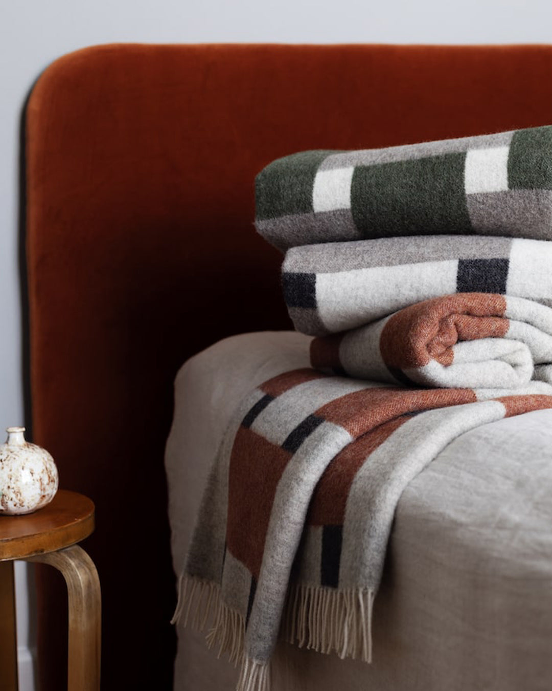 LAPUAN KANKURIT | PUNOS ウールブランケット