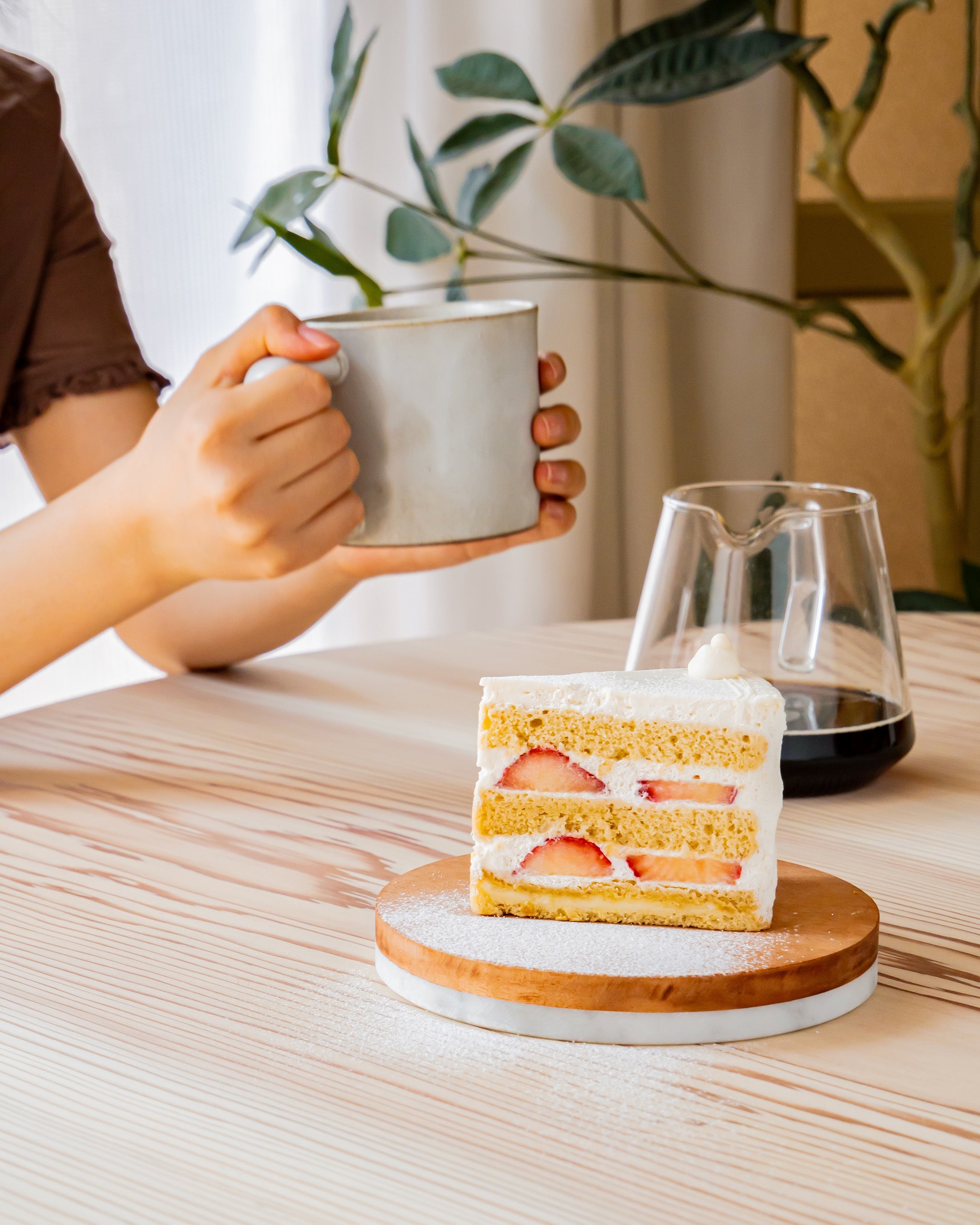 #color_White×Pink 天然白大理石×桜