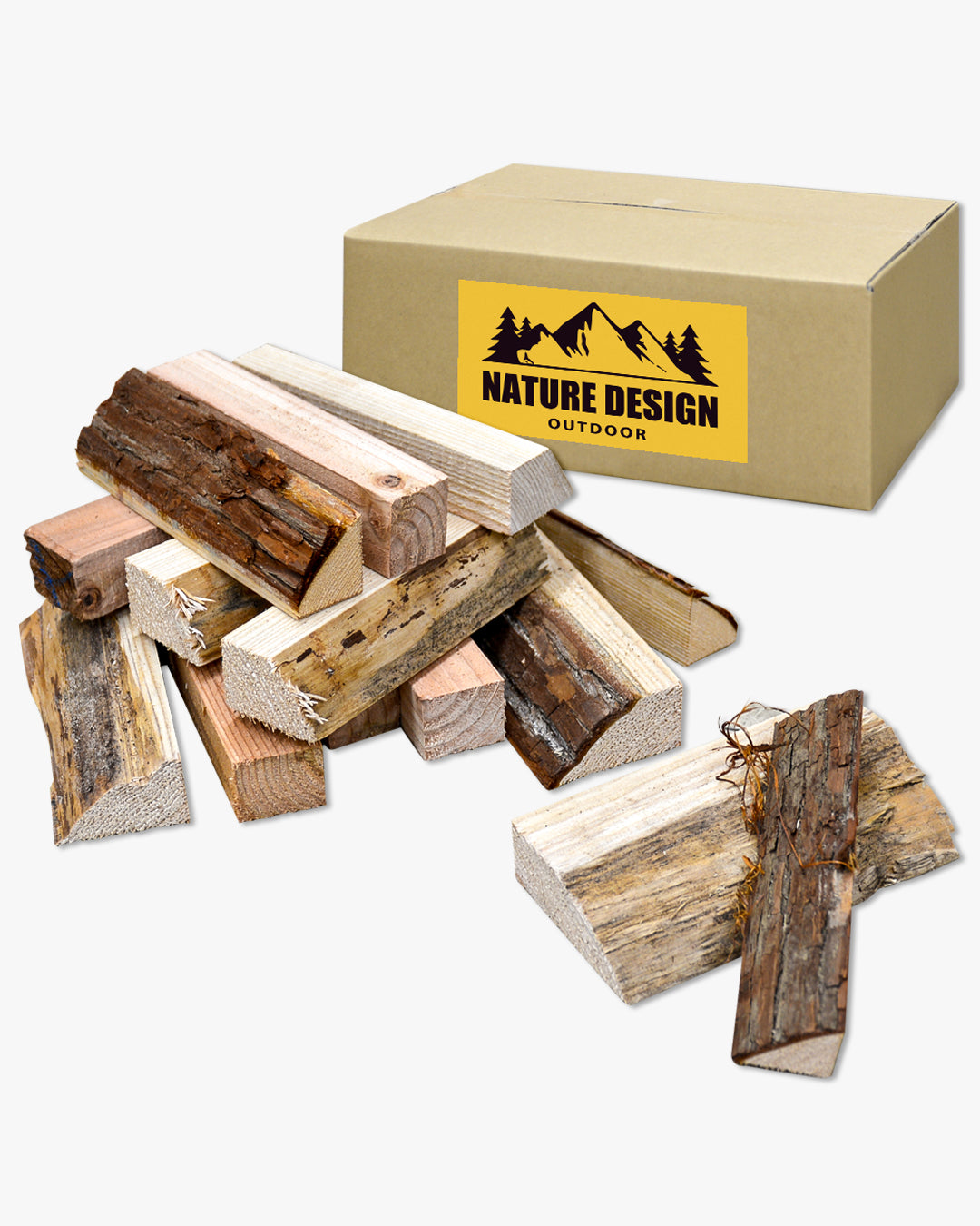 額田産 杉の薪 17cm (約30個入)