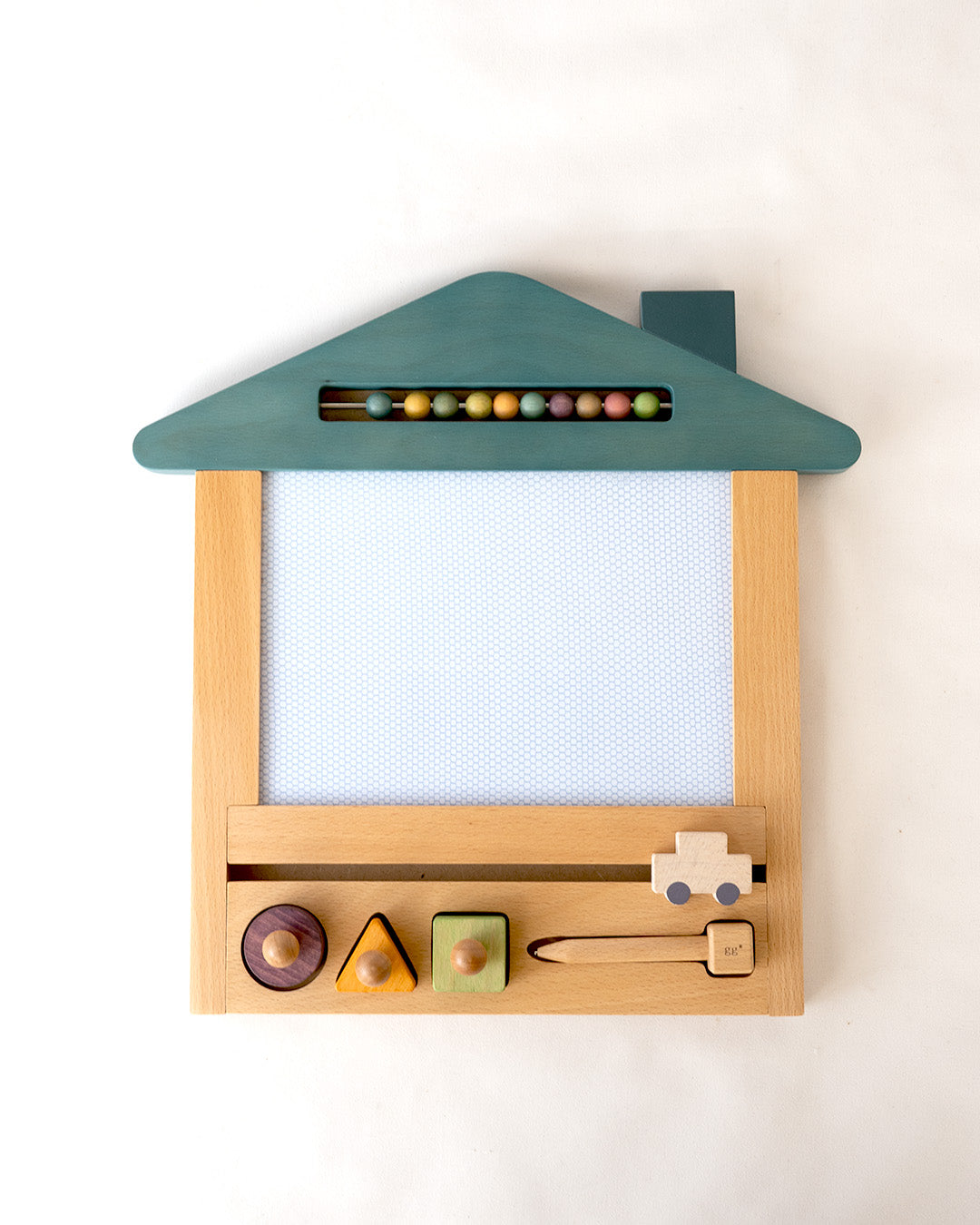 gg* |oekaki house dog(オエカキハウス)| 木のお絵かきボード|2歳~