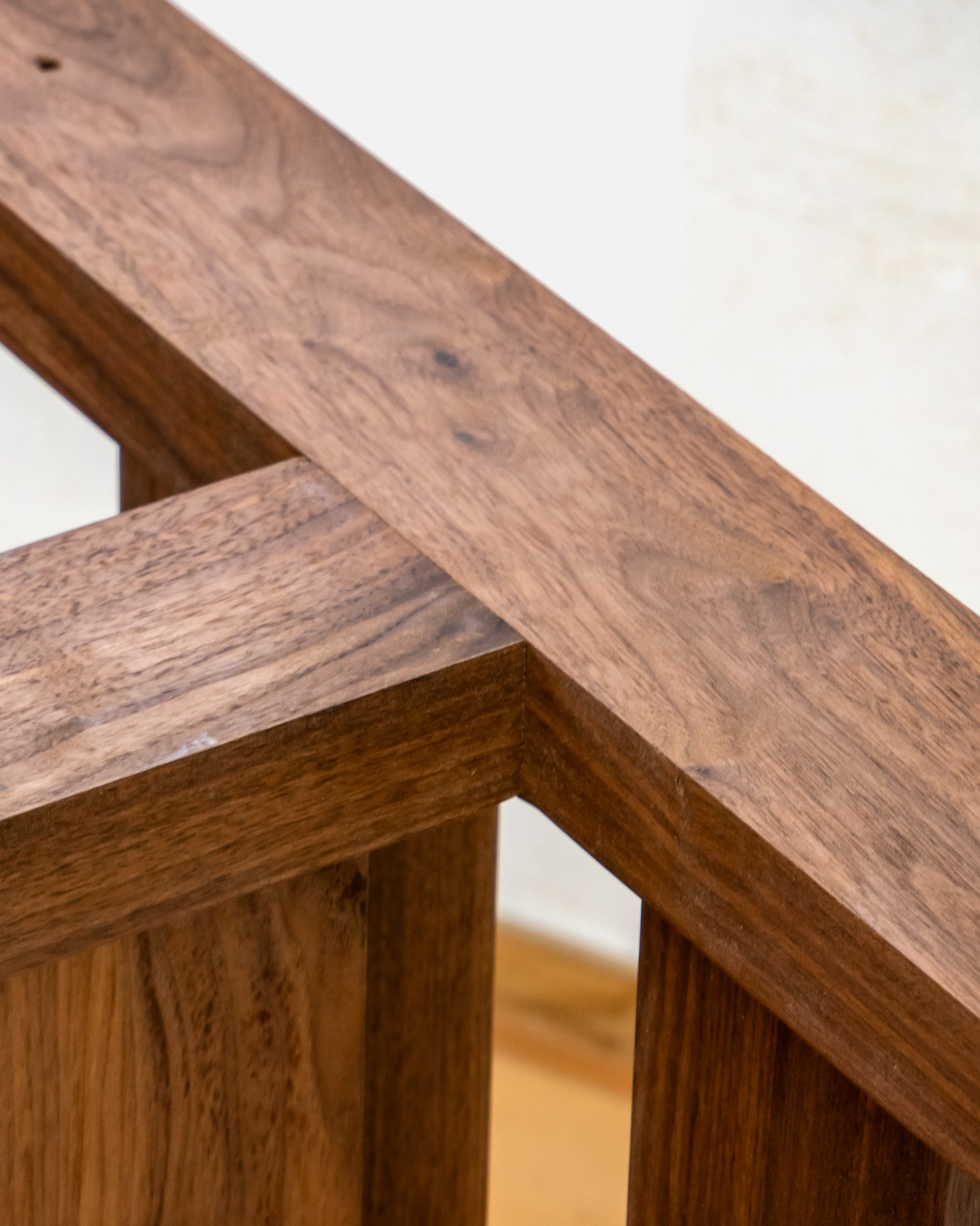 テーブル脚 | HELL-BENTオリジナル 木製脚 KL-001 ウォルナット 2脚セット