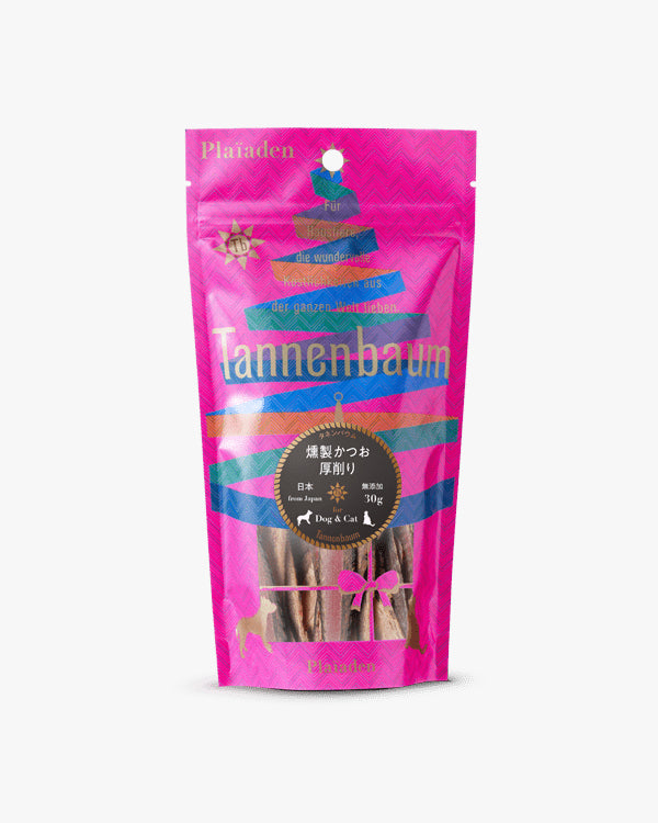 Plaïaden|燻製かつお 厚削り 30g for Dog/Cat (タネンバウム)