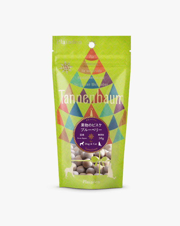 Plaïaden|果物のビスケ ブルーベリー 50g for Dog/Cat (タネンバウム)