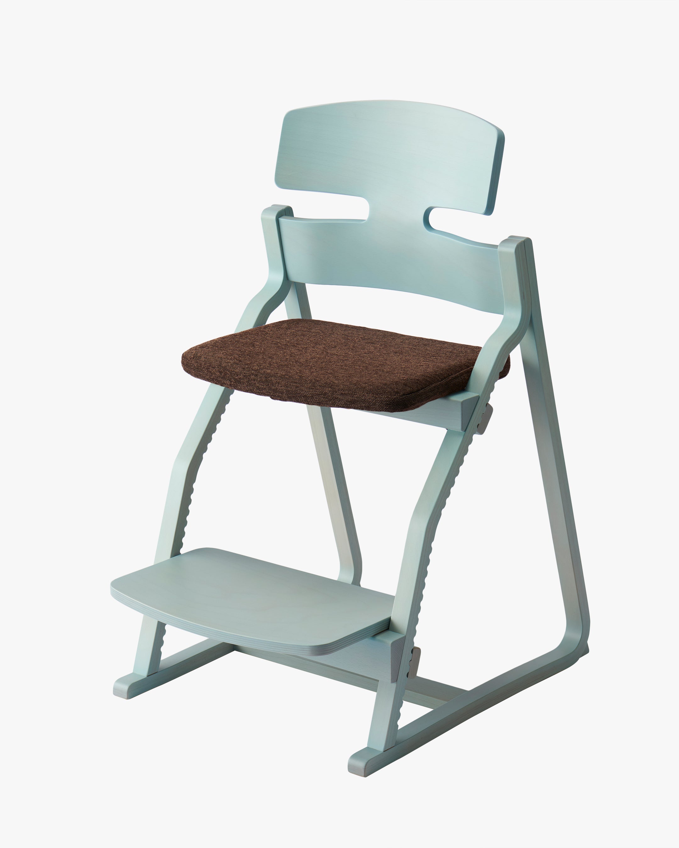 アップライトチェア アクアブルー