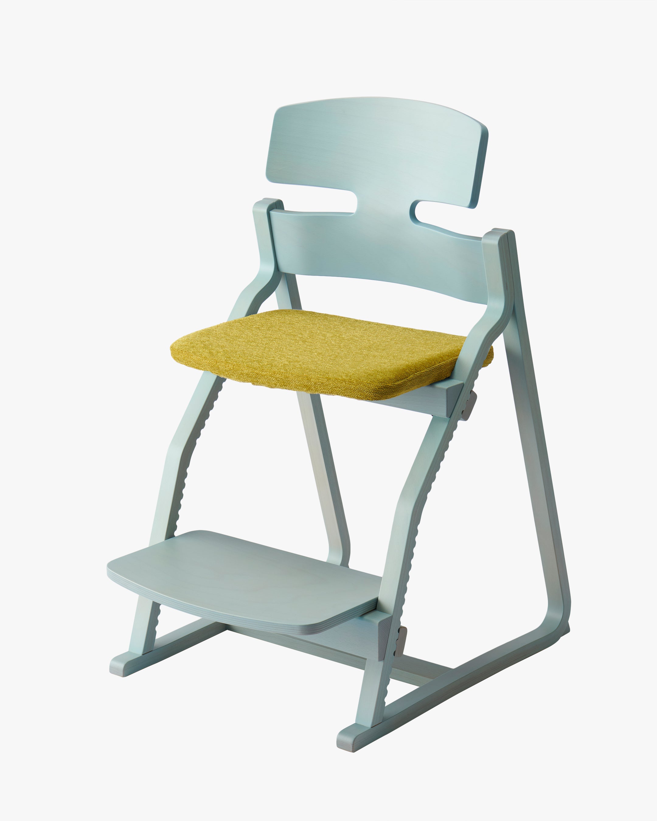 アップライトチェア アクアブルー