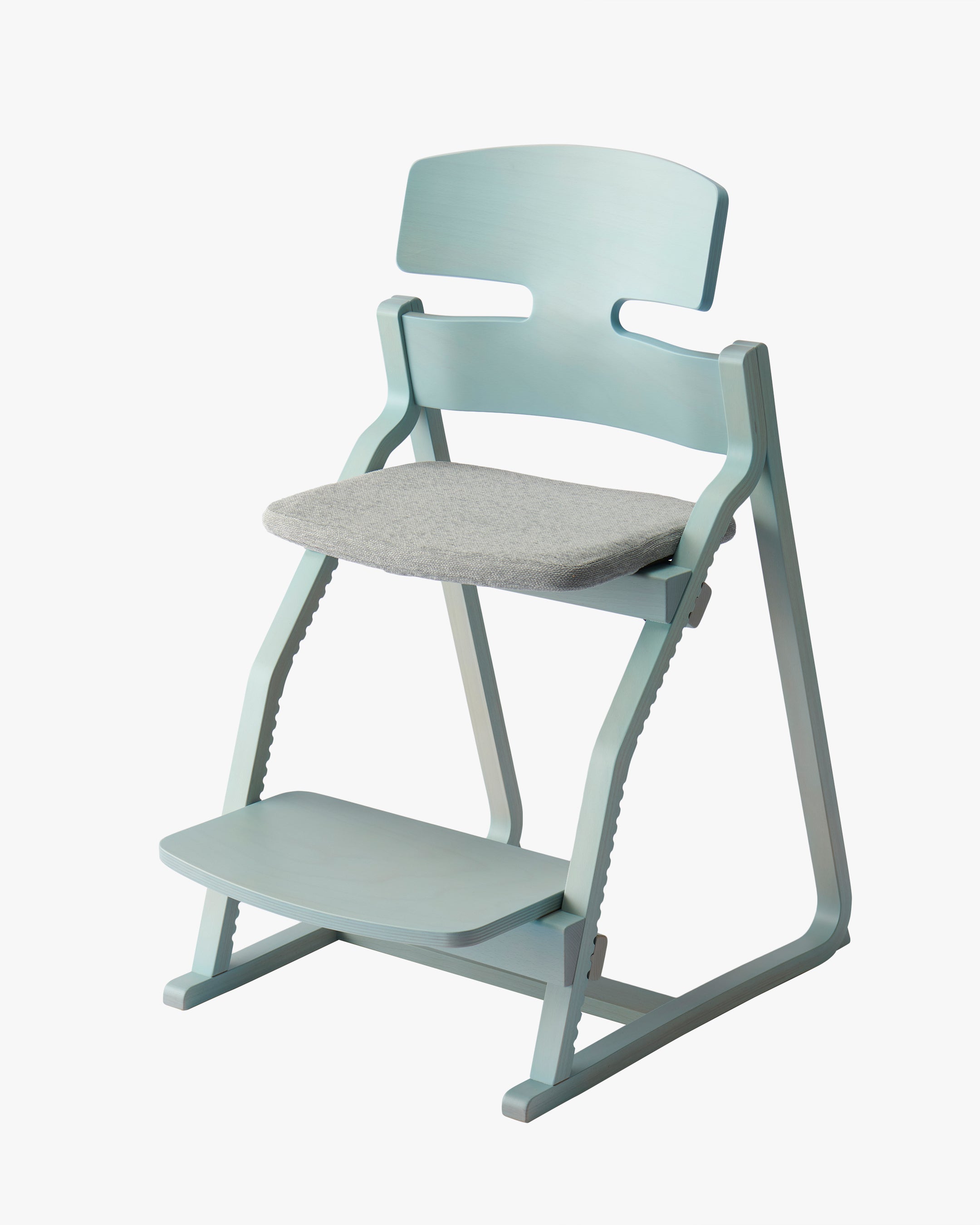 アップライトチェア アクアブルー