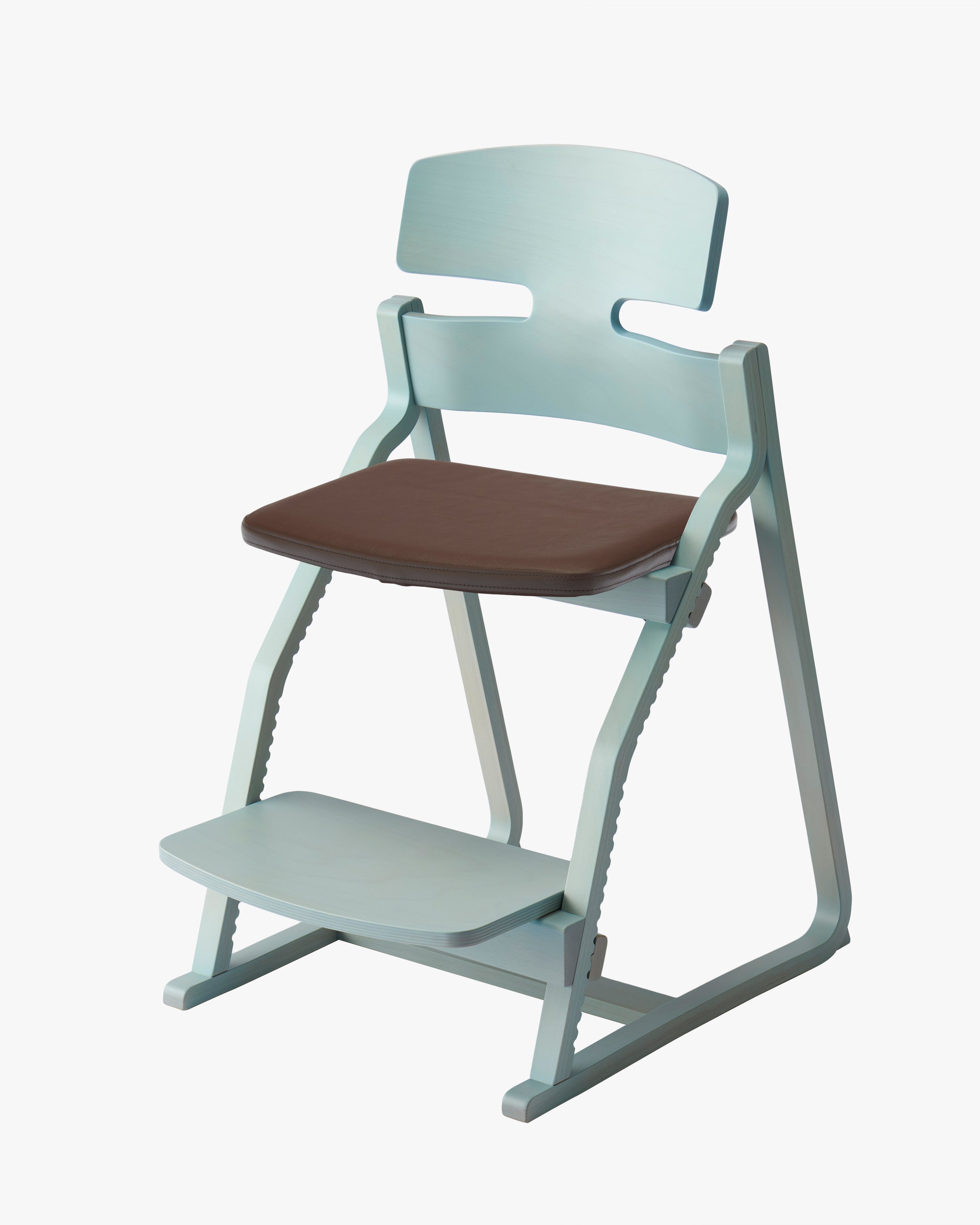 アップライトチェア アクアブルー